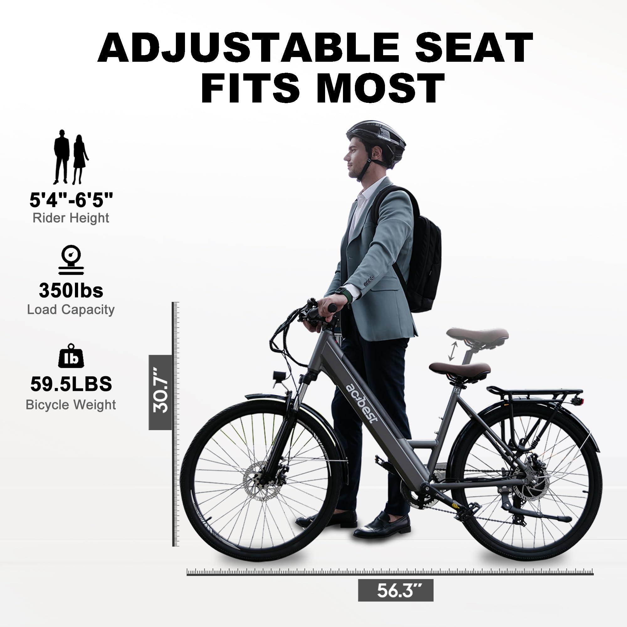 ACTBEST Core Electric Bike for Adults - 468Wh Removable Battery, 26 inch Step Thru Electric Bicycle, Peak 750W Brushless Motor Cityrun Ebike, with 7 Speed, Up to 50 Miles, E-Bikes - Image 7