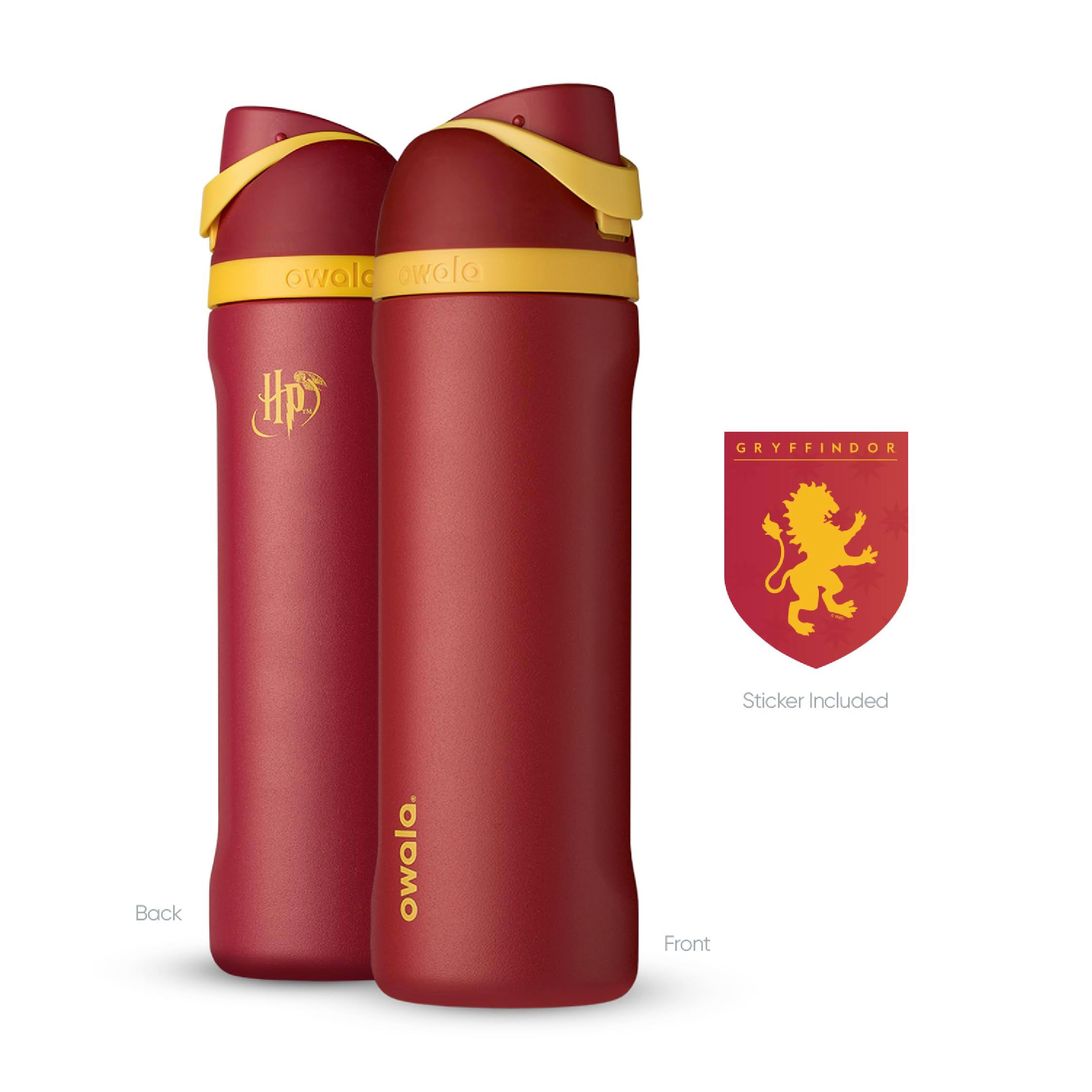 Owala Harry Potter FreeSip Insulated Stainless Steel Water Bottle with Straw, BPA-Free Sports Water Bottle, Great for Travel, 24 oz, Gryffindor - Image 6