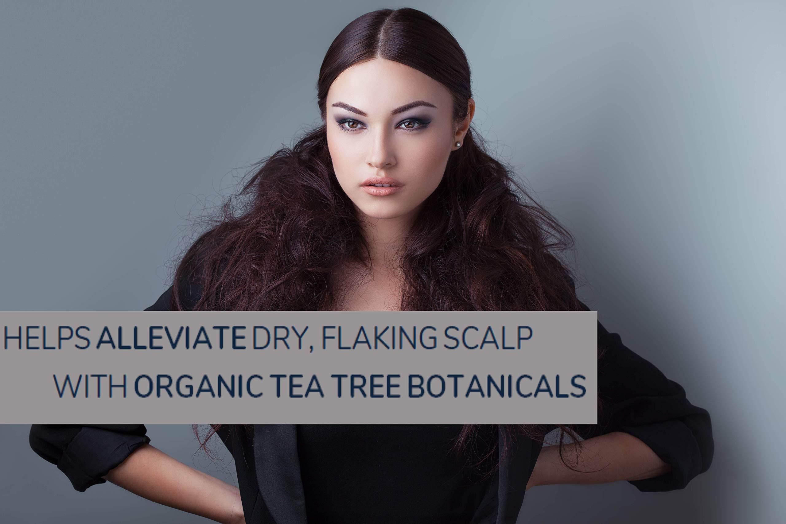 GIOVANNI Tea Tree Triple Treat Invigorating Conditioner, 8.5 oz. - Cooling Peppermint, Eucalyptus, Rosemary, Helps Dry Flaking Scalp, Lauryl and Laureth Sulfate Free, Paraben Free - Image 12