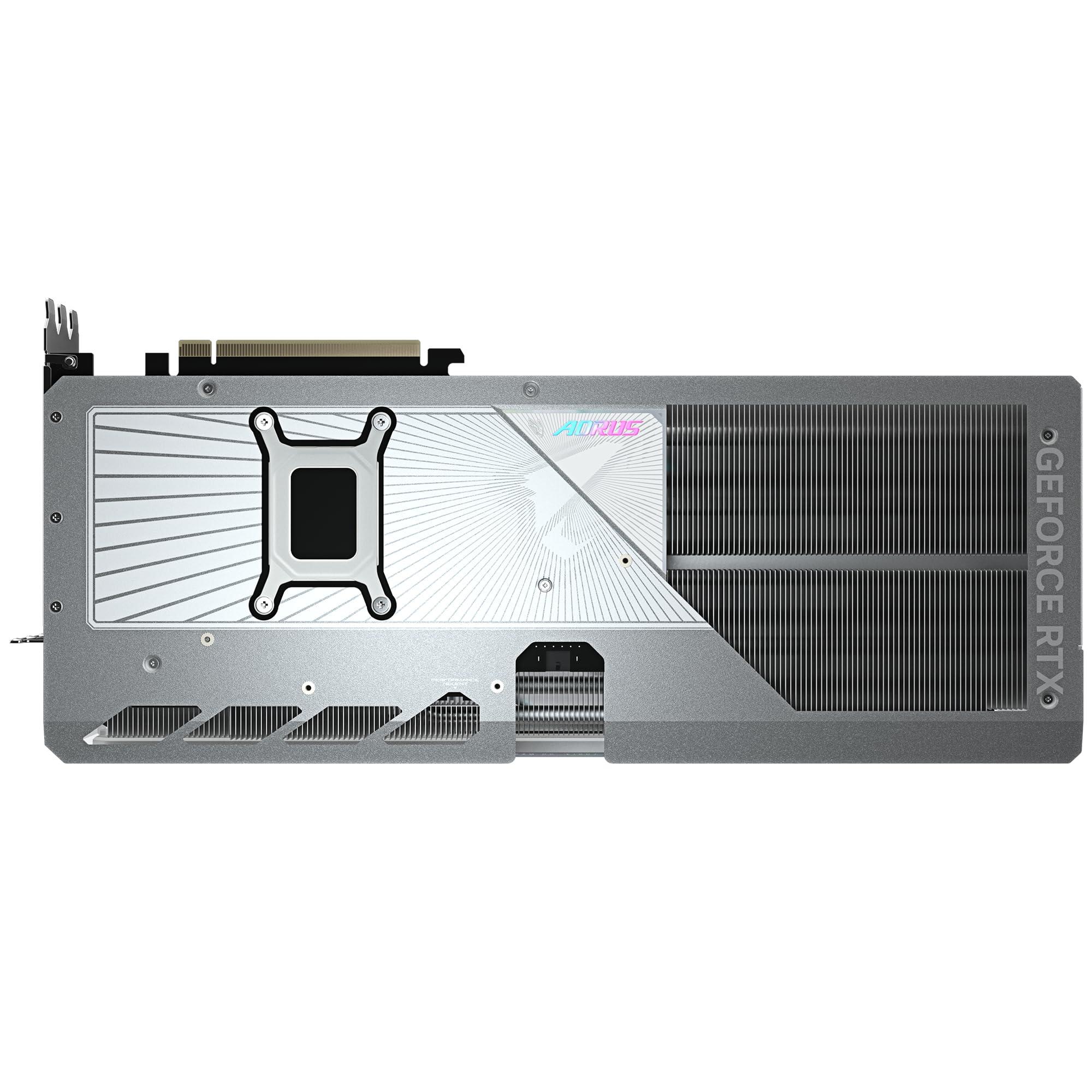 Gigabyte AORUS GeForce RTX 5080 Master ICE 16G Graphics Card - 16GB GDDR7, 256 Bit, PCI-E 5.0, 2805MHz Core Clock, 3 x DP 2.1a, 1 x HDMI 2.1b, NVIDIA DLSS 4, GV-N5080AORUSM ICE-16GD - Image 9