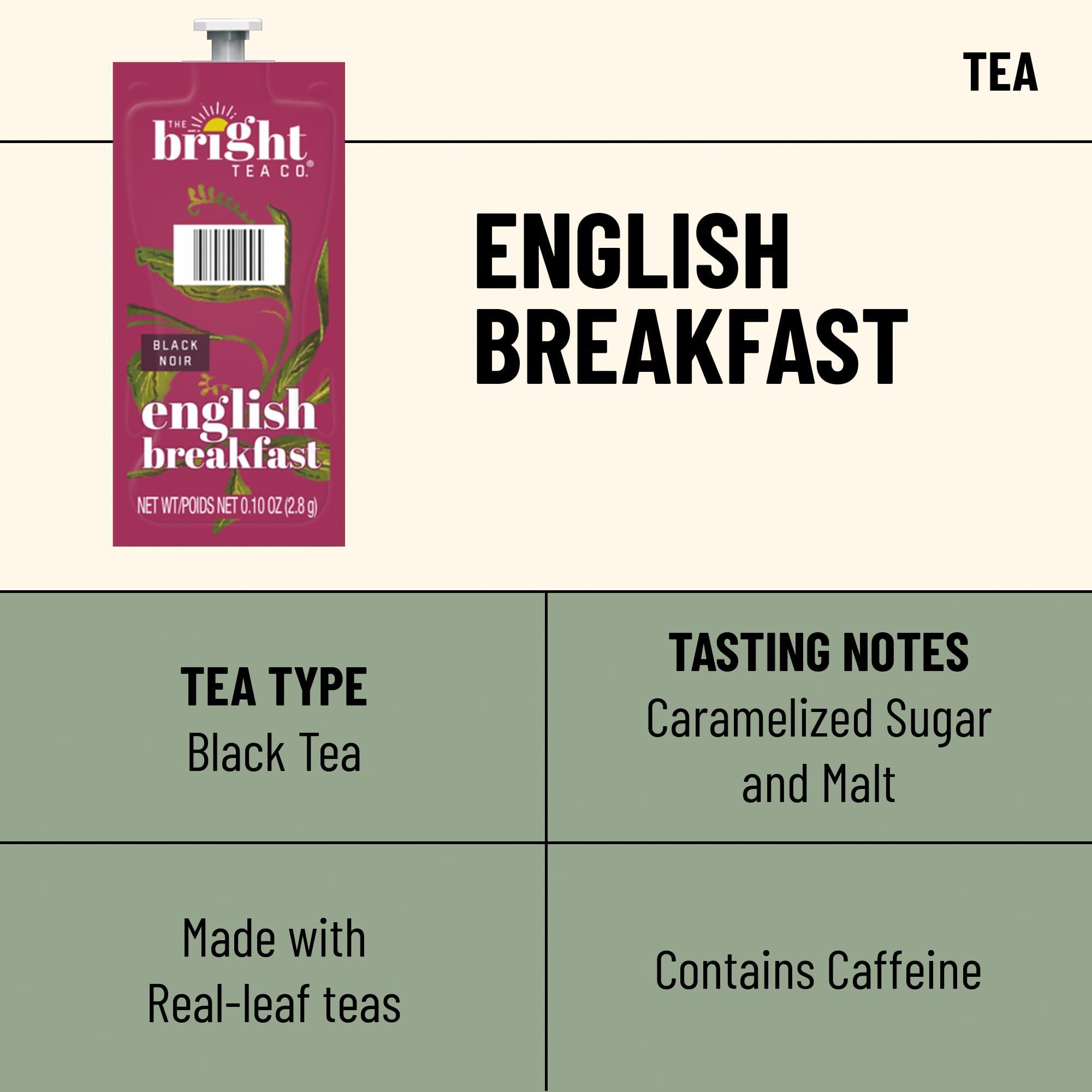 Flavia Bright Tea Co. English Breakfast Tea Freshpacks works only with Flavia Brewers (Case of 100) - Image 2