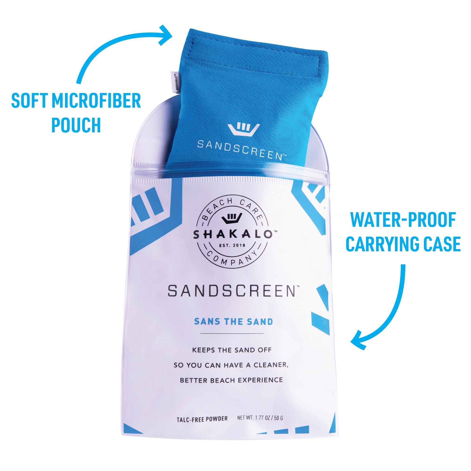 SHAKALO SANDSCREEN Sand Removal Bag | The Original Sand Remover | Talc-Free and Reef Friendly | Fresh, Clean and Sand Free | Great for The Whole Family!(Pack of 1) - Image 5