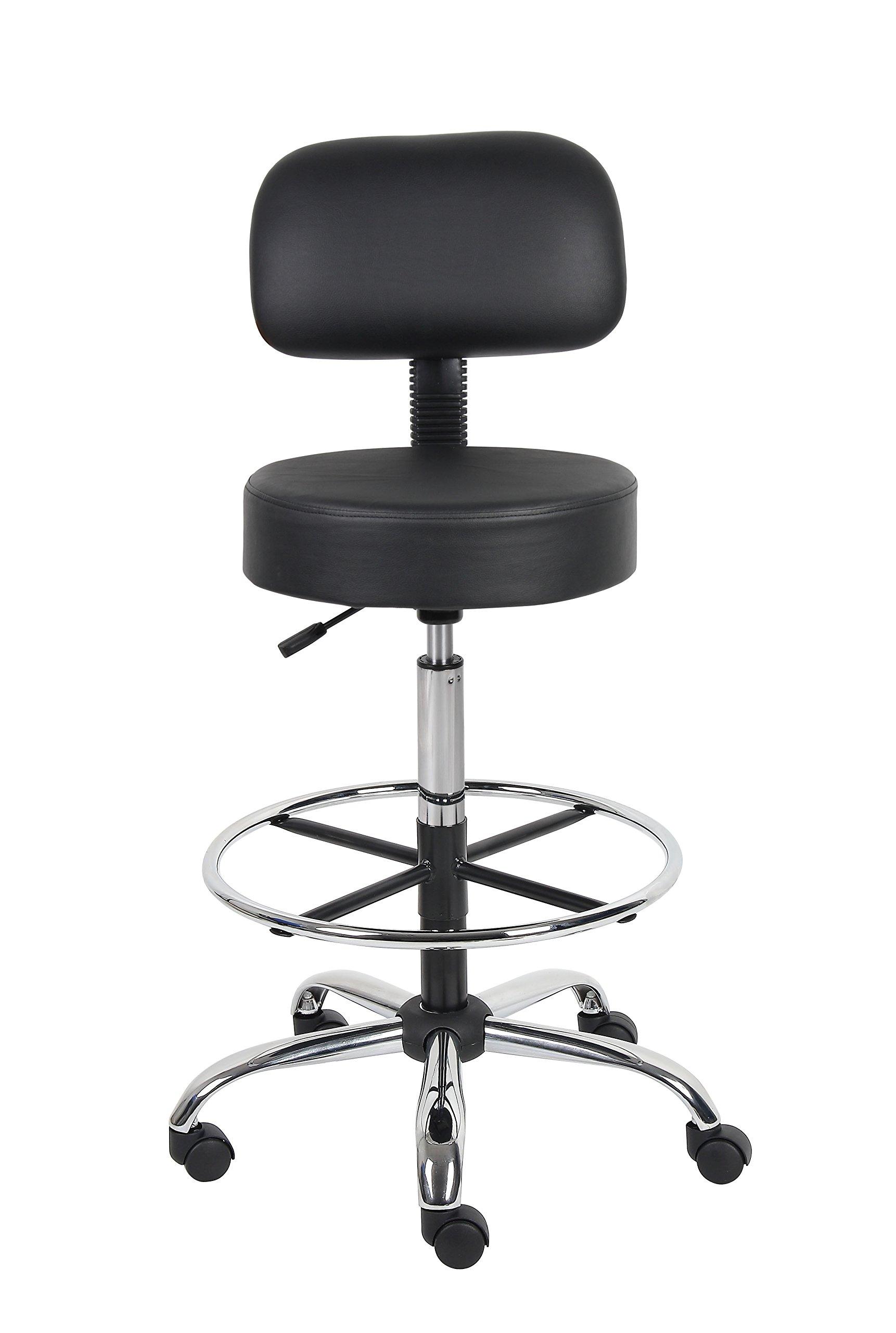 Boss Office Products Medical Stool, Black - Image 7