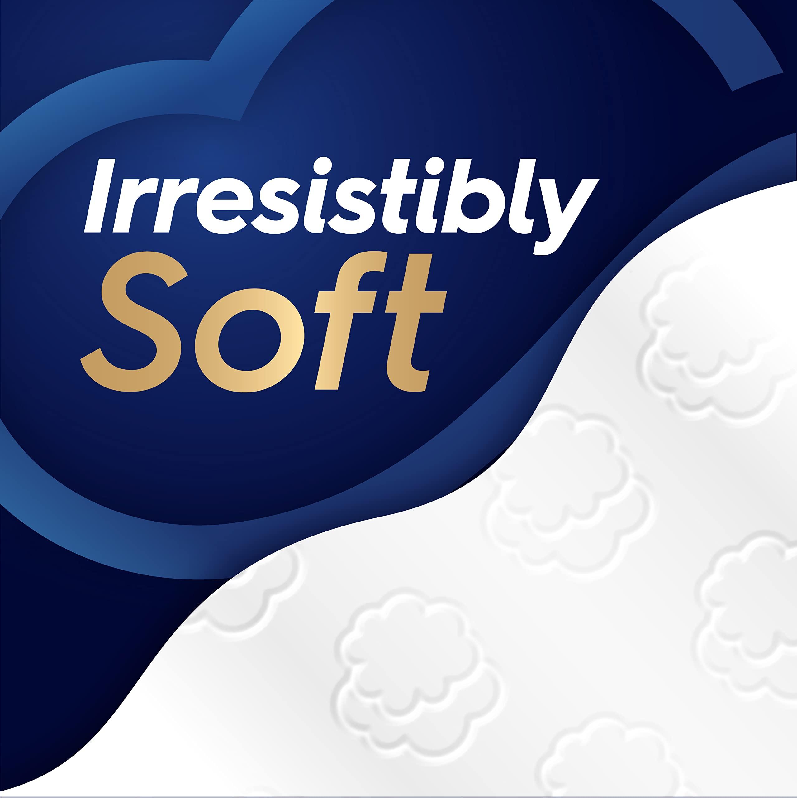 White Cloud Ultra Soft & Strong Toilet Paper, 4 packs of 6 Mega Rolls = 96 Regular Rolls - Image 5