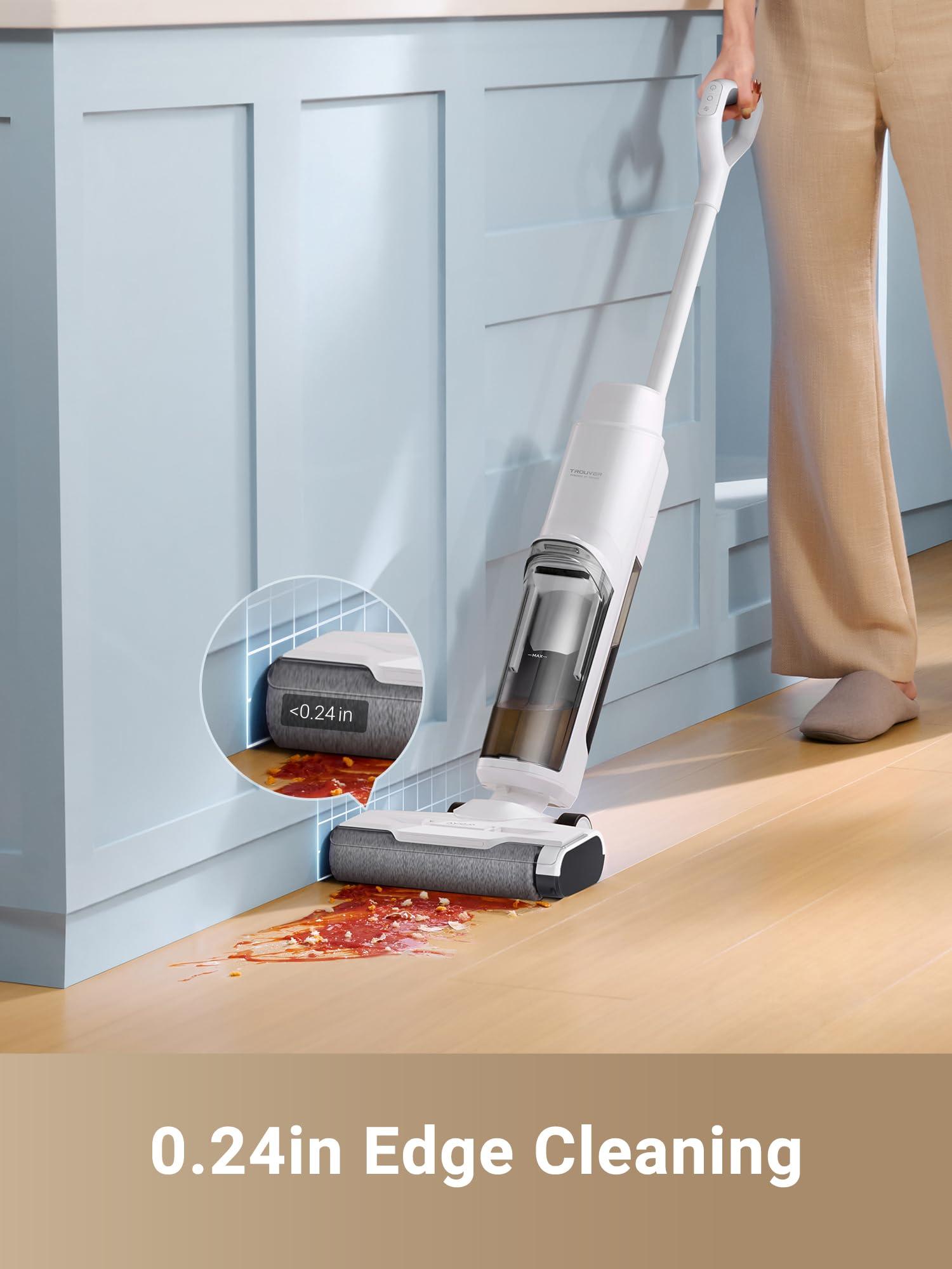 DREAME K10 Wet Dry Vacuum Cleaner, Cordless Vacuum Mop with Self-Washing, 8.38lbs Lightweight Floor Washer, 30min Runtime, Edge Cleaning Great for Hardfloor, Specially Designed Twin Scraper - Image 6