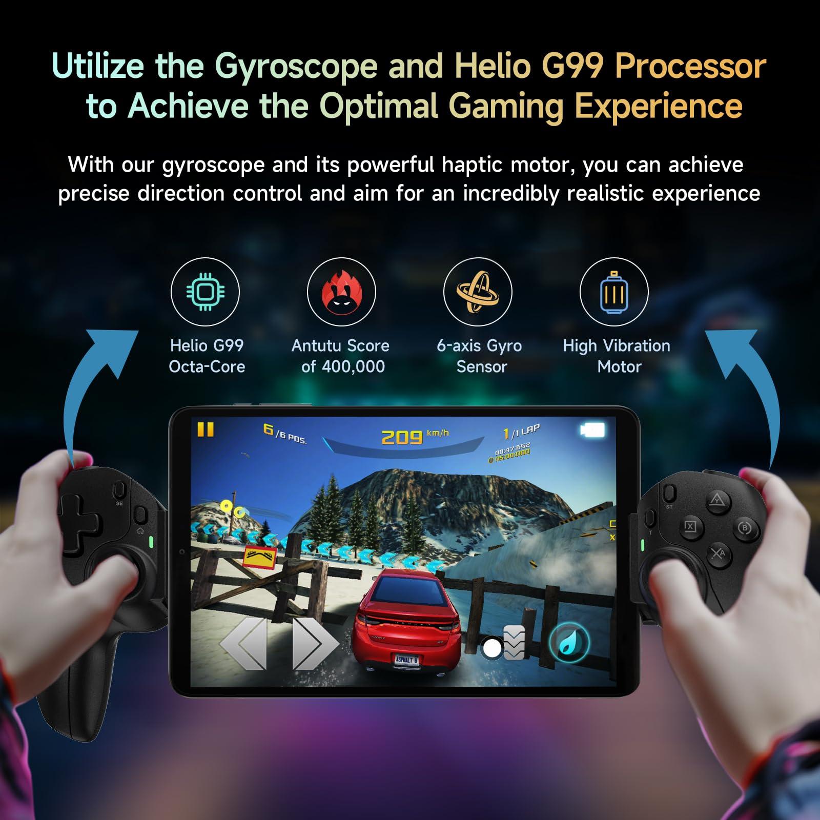 ALLDOCUBE Android 14 Tablet, 8.4 inch Helio G99 iPlay 60 Mini Pro Tablet, 16GB RAM 256GB ROM 512GB Expandable, FHD 1920x1200 Display, Widevine L1, 6050mAh, 5MP/13MP Camera, 4G LTE Bluetooth 5.2 - Image 3