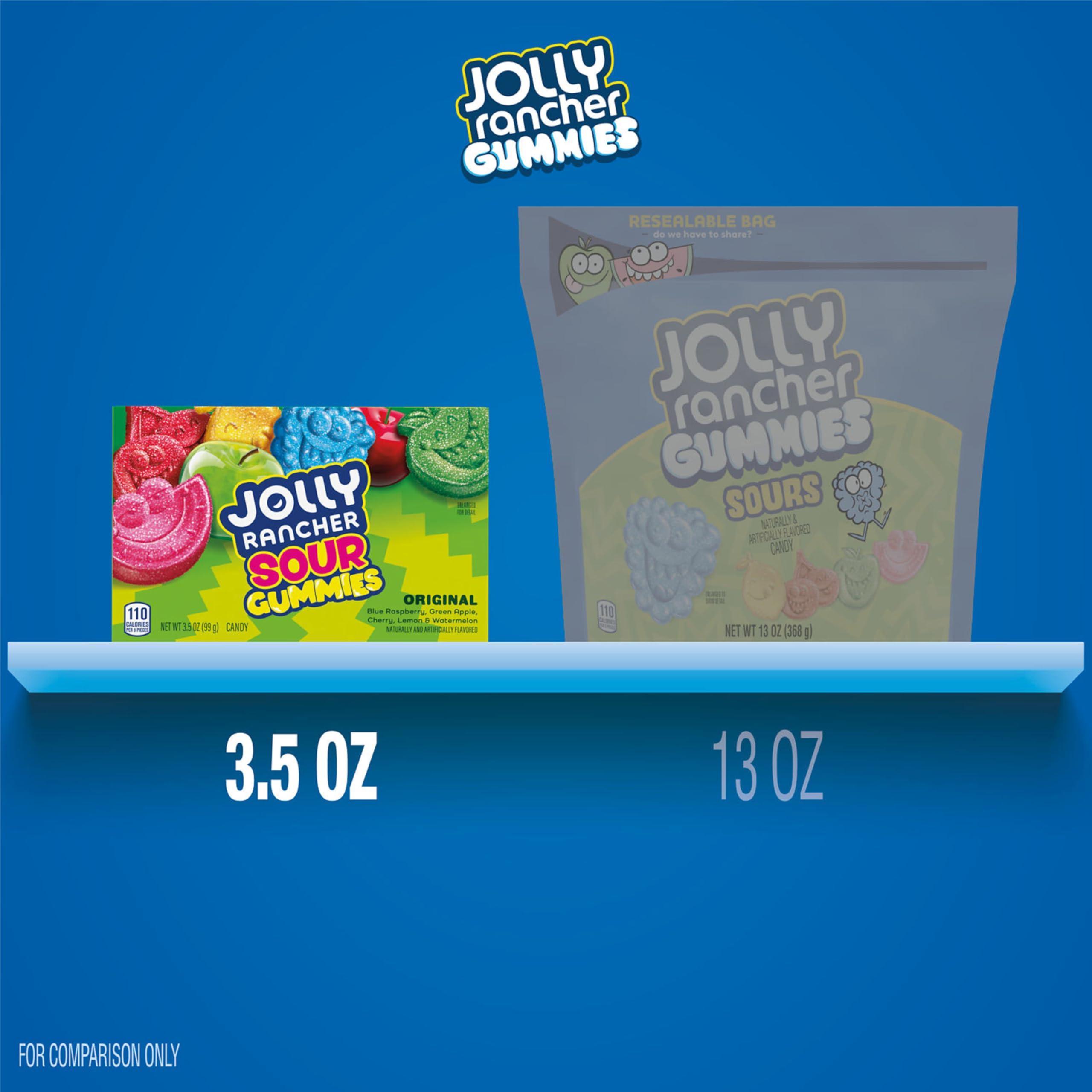 JOLLY RANCHER Sour Gummies Assorted Fruit Flavored Candy Box, 3.5 oz - Image 6