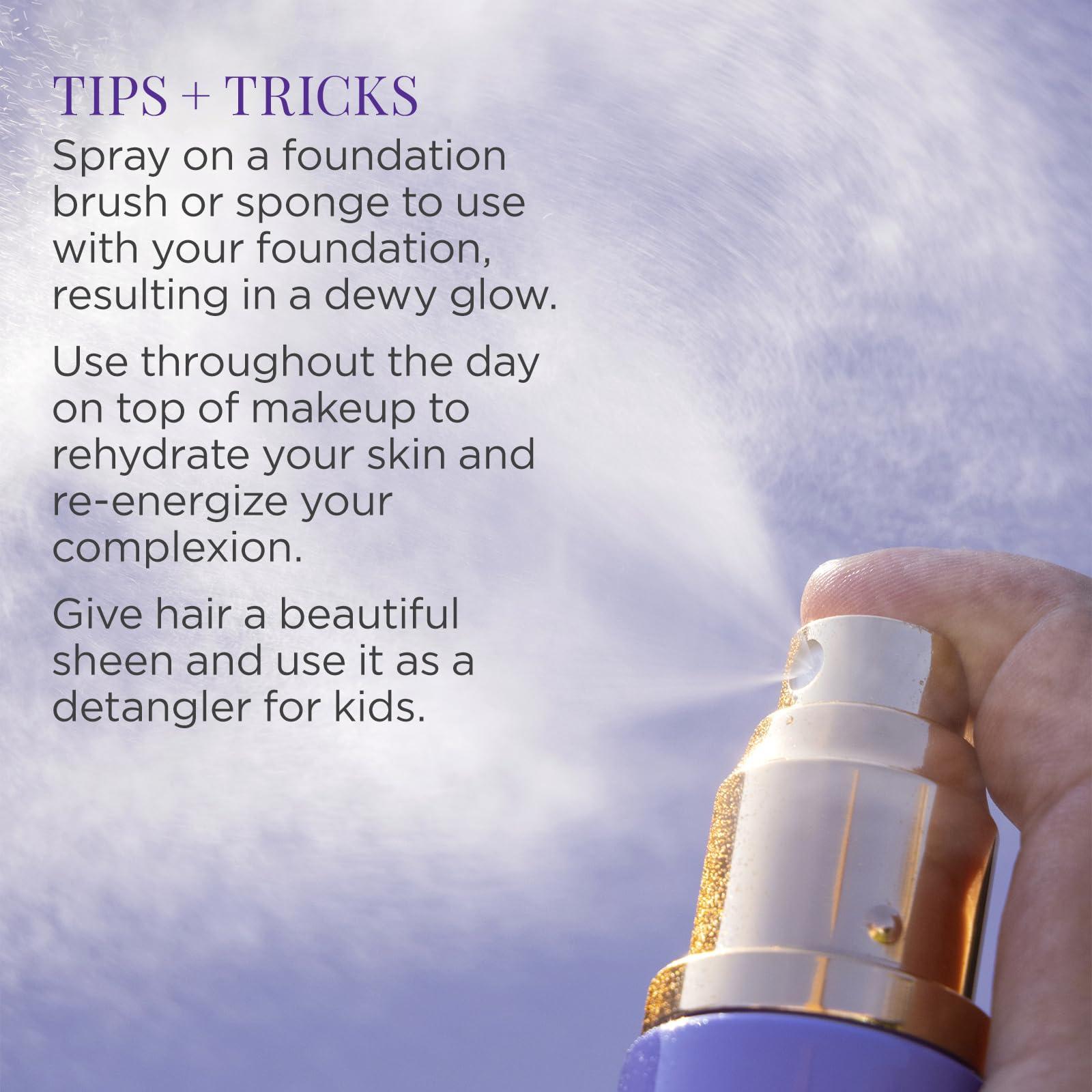 Tatcha Luminous Dewy Skin Mist | 2-in-1 Hydrator & Finishing Spray with Hyaluronic Acid for a Dewy Glow | 1.35 oz - Image 6