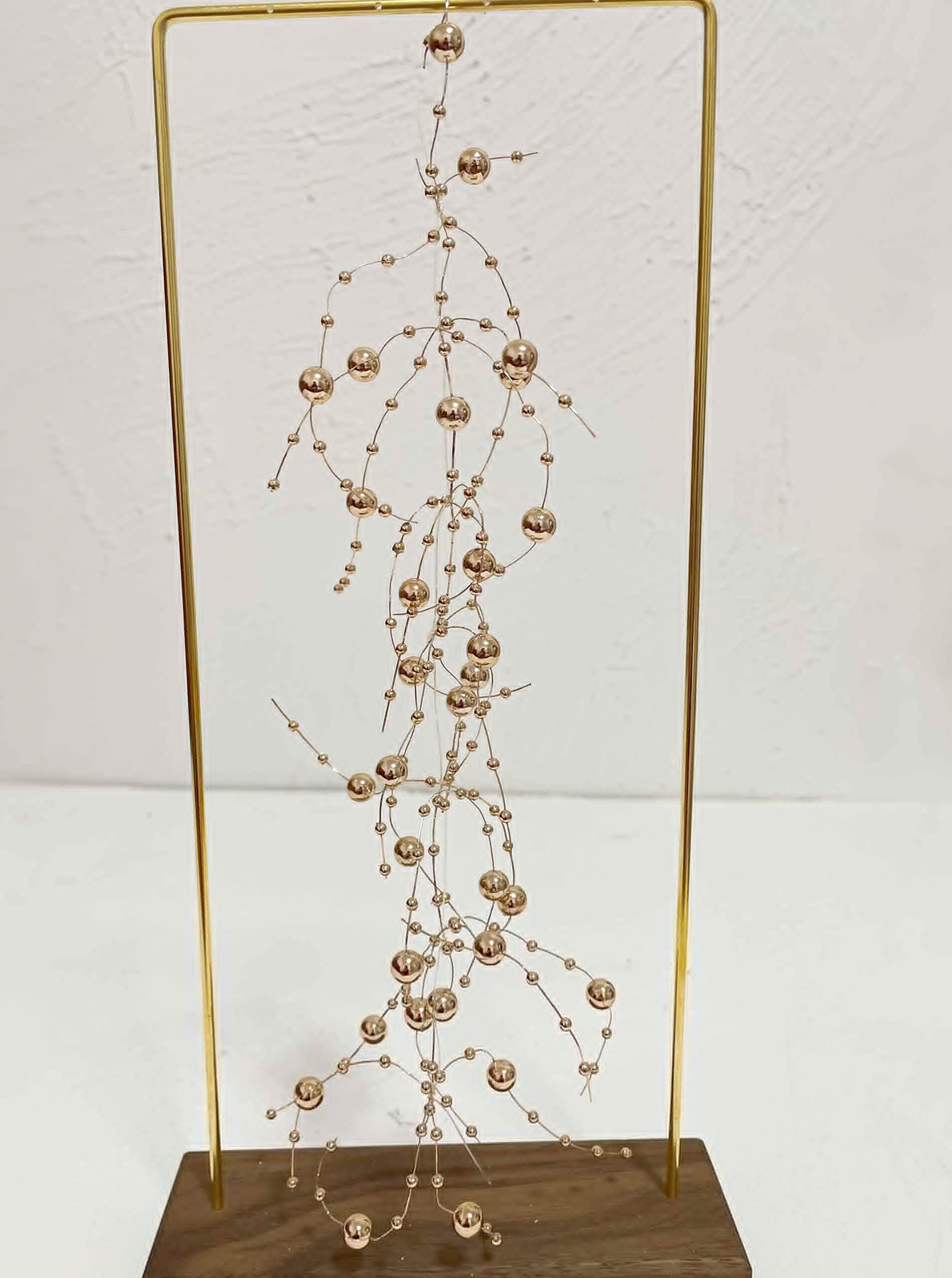 TeaSu 24Pcs Pearl String for Floating Candle Centerpieces, Pearl Vase Filler Decor for Wedding Centerpieces (Champagne Gold) - Image 6