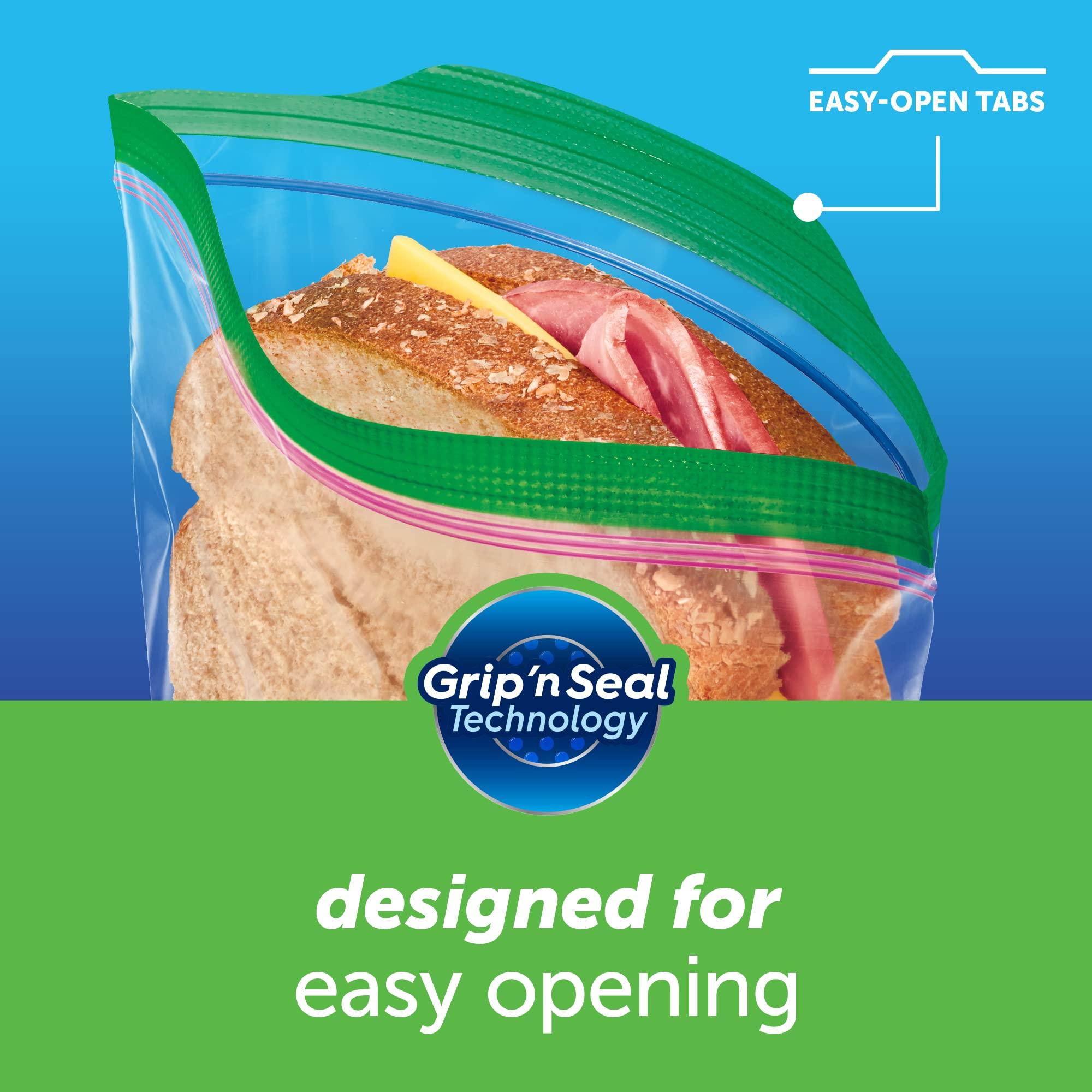 Ziploc Sandwich Bags with New Grip 'n Seal Technology, 90 Count - Image 5