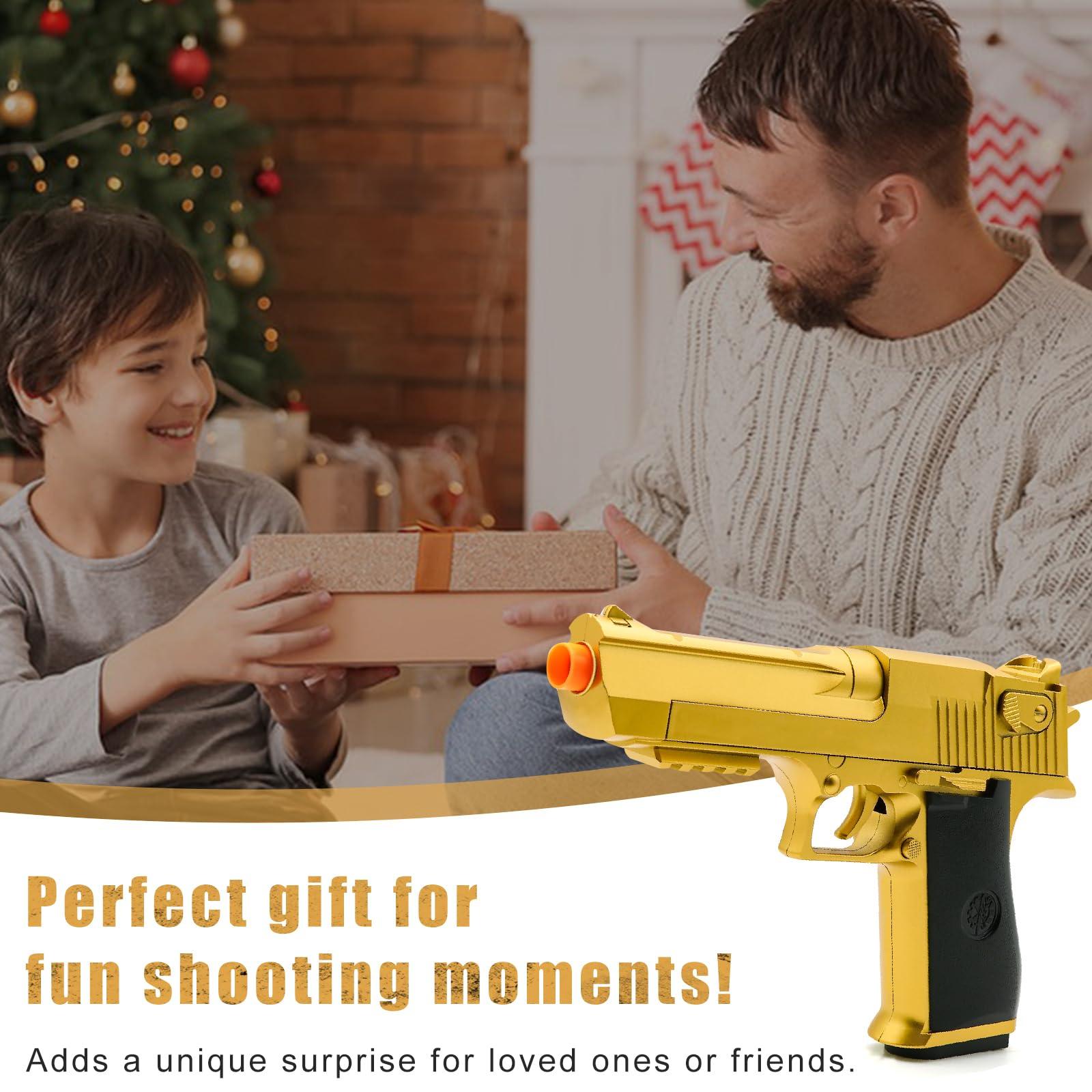 Nogevo Soft Bullet Toy Gun with Empty Shell Ejecting with Foam Bullets - Shooting Educational Gun Toys Model - Christmas, Birthday Gifts for Boys Kids Girls Adults Age 8+ - Image 7