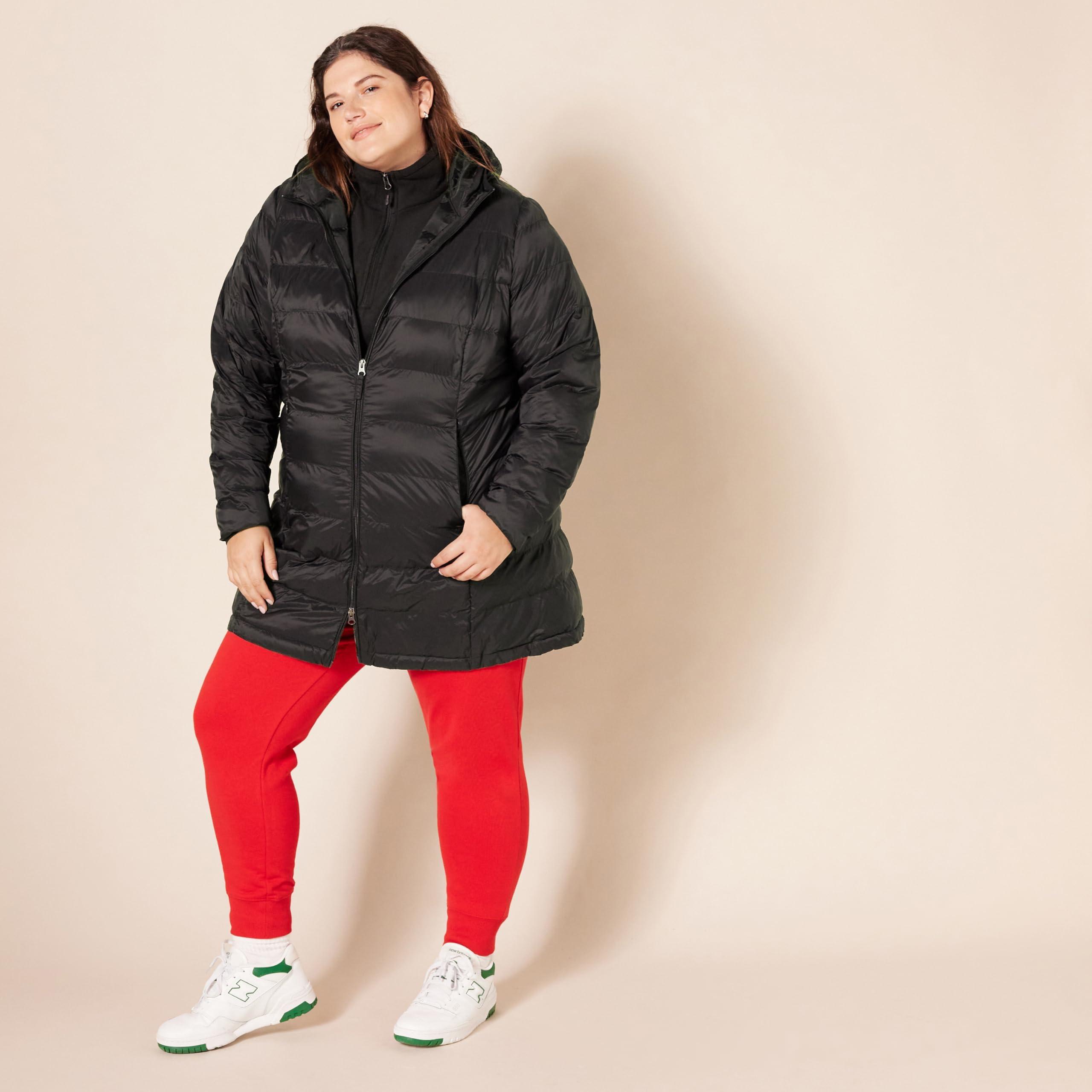 Amazon Essentials Women's Lightweight Water-Resistant Packable Hooded Puffer Coat (Available in Plus Size) - Image 8