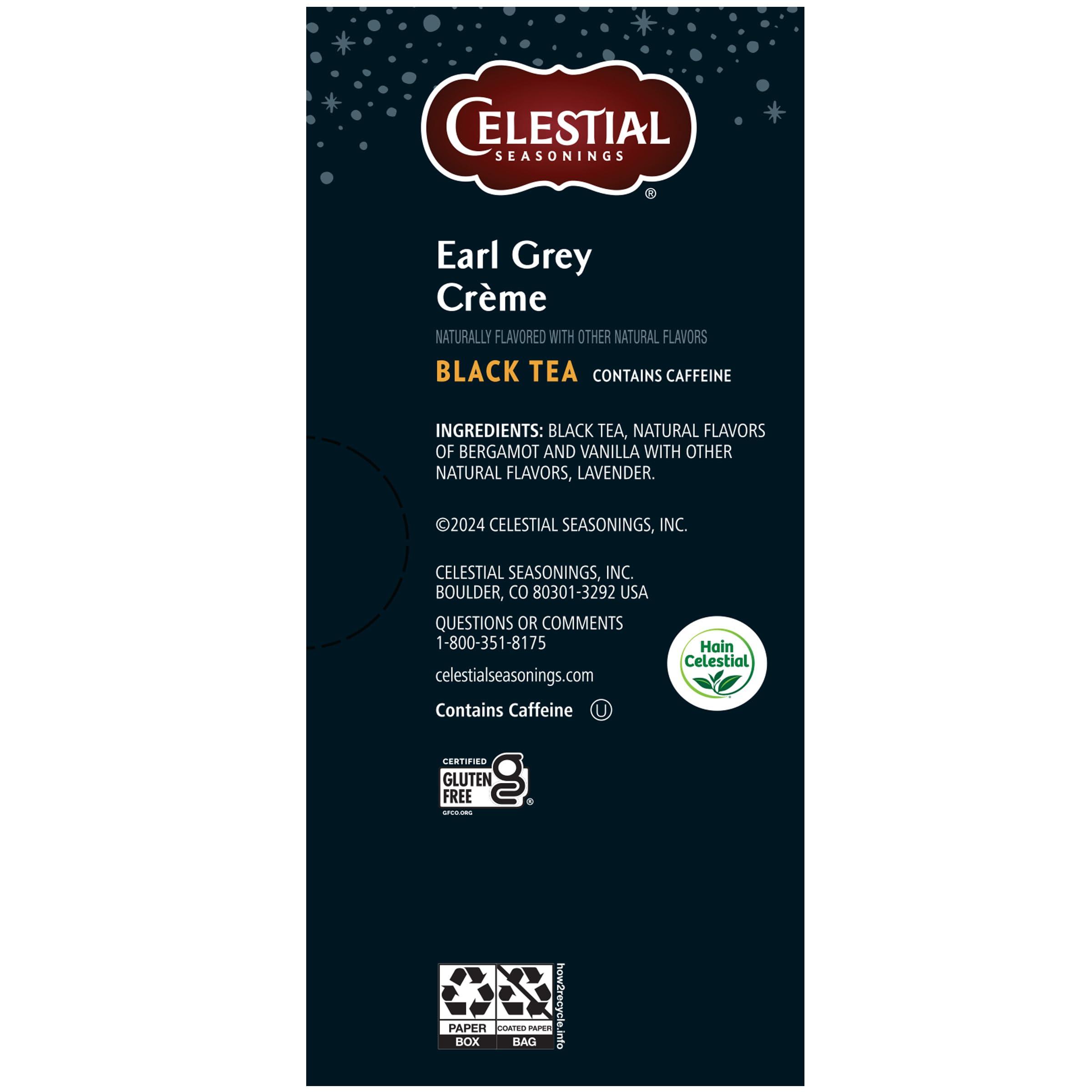 Celestial Seasonings Earl Grey Creme Black Tea 16 tea bags - Image 5