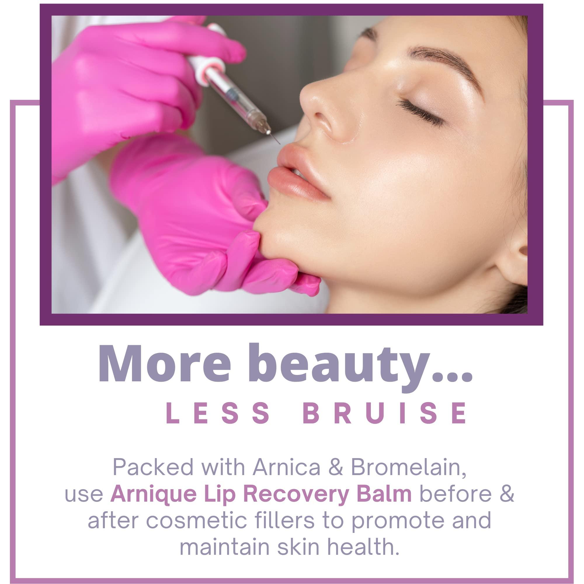 Arnique Arnica Lip Balm - Lip Filler Aftercare with Arnica Montana and Bromelain, Topical Bruise Balm Masque for Lip Flip Injections and Implant Surgery to aide with Bruising, Swelling and Redness - Image 2