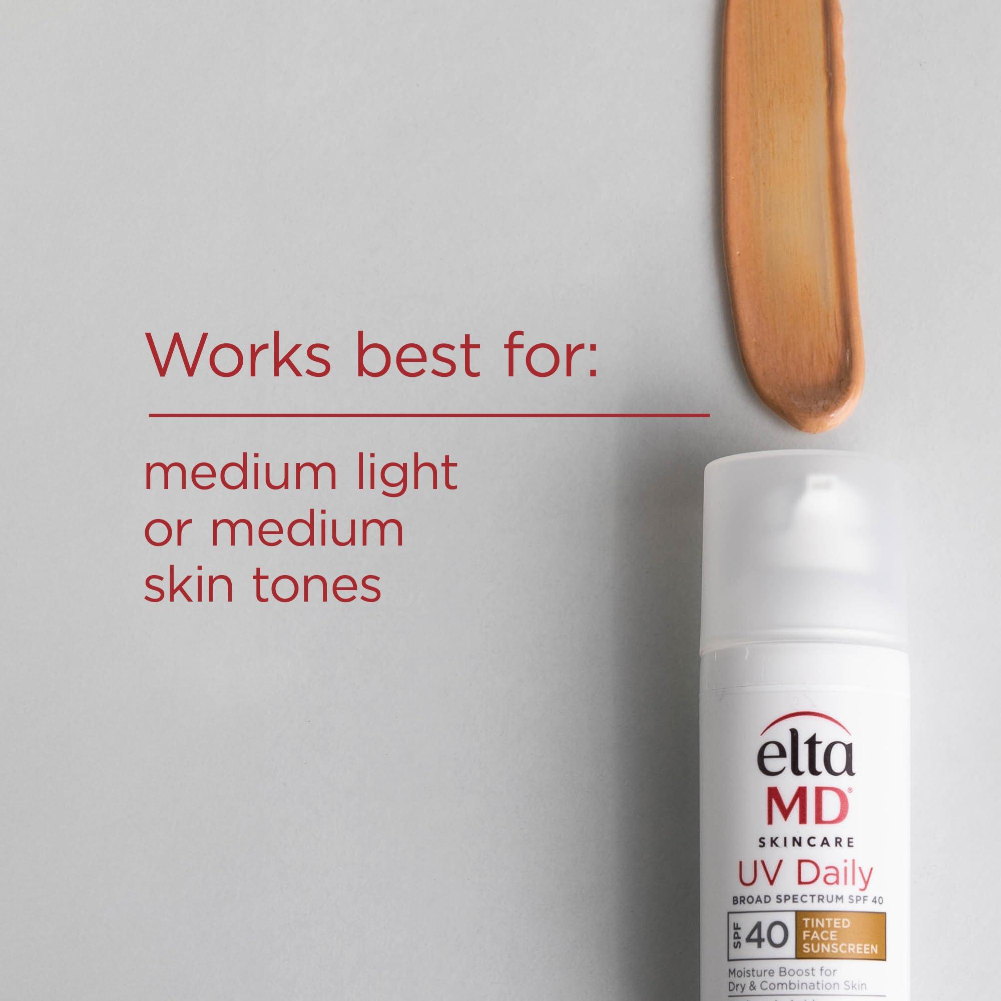 EltaMD UV Daily SPF 40 Tinted Face Sunscreen Moisturizer, Tinted Moisturizer for Face with SPF, Great for Dry, Combination, and Normal Skin - Image 7