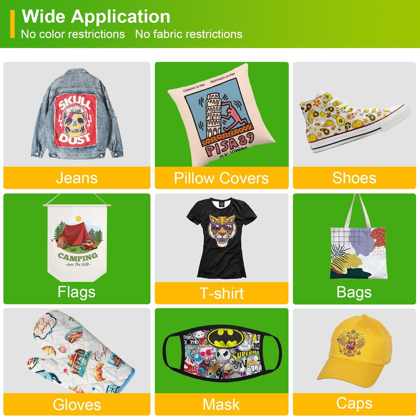 CenDale 1000G White DTF Transfer Powder: Hot Melt Adhesive Digital DTF Powder for Sublimation, Ideal for All Fabrics Including Jeans and Cotton T-Shirts, Compatible with DTF and DTG Printers - Image 6