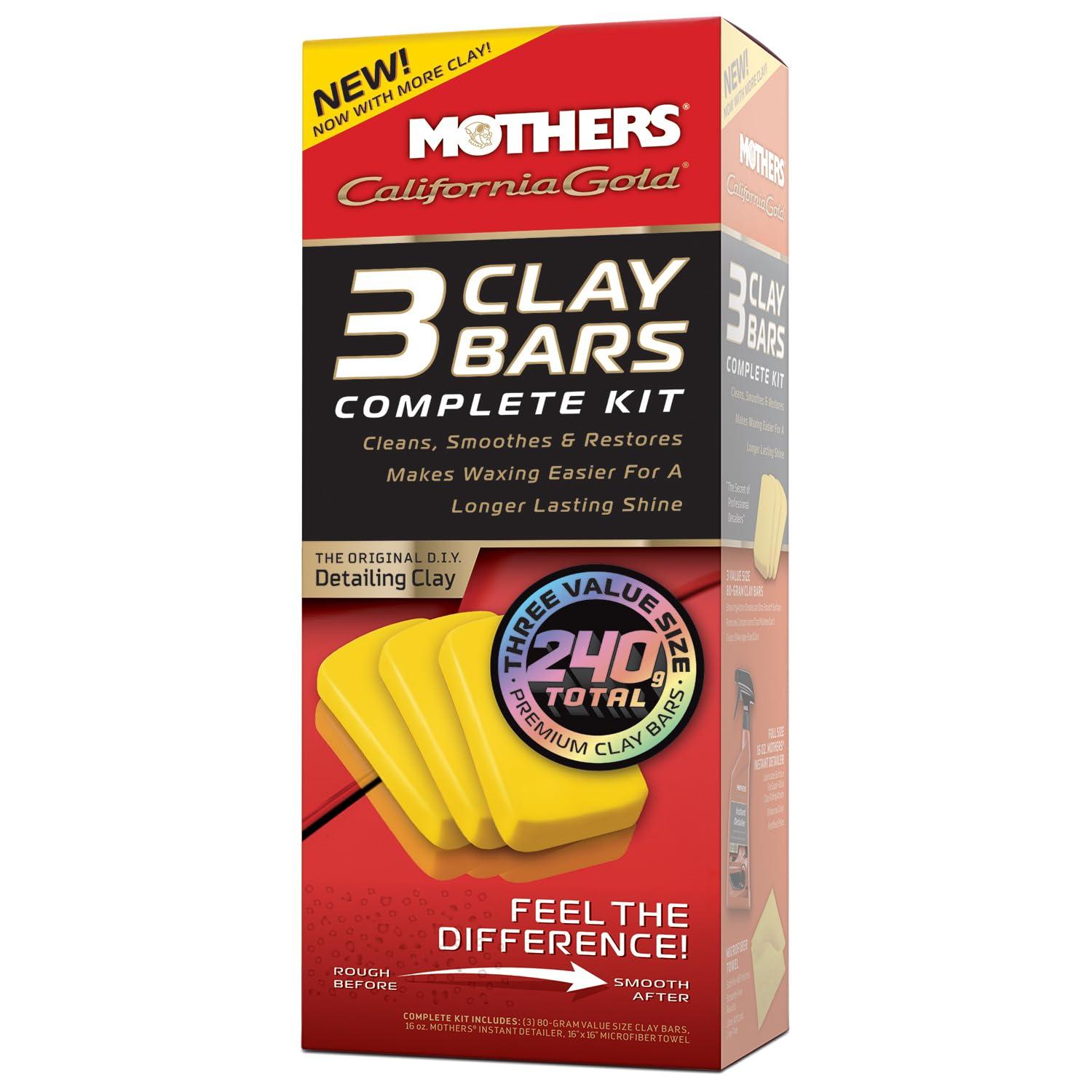 Mothers 07240 California Gold Clay Bar System - Image 2