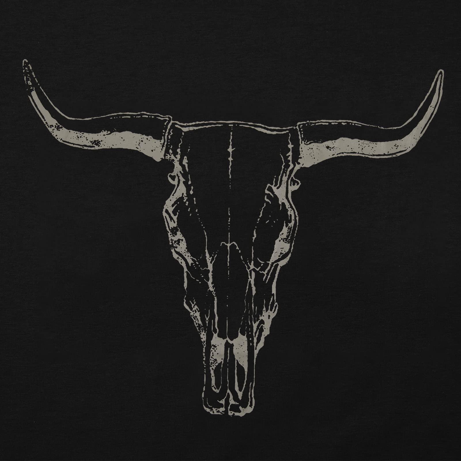 Boho Cow Skull Shirt Women Cowgirl t Shirt Vintage Western Rodeo Graphic Tee Short Sleeve Bull Skull Casual Top - Image 4