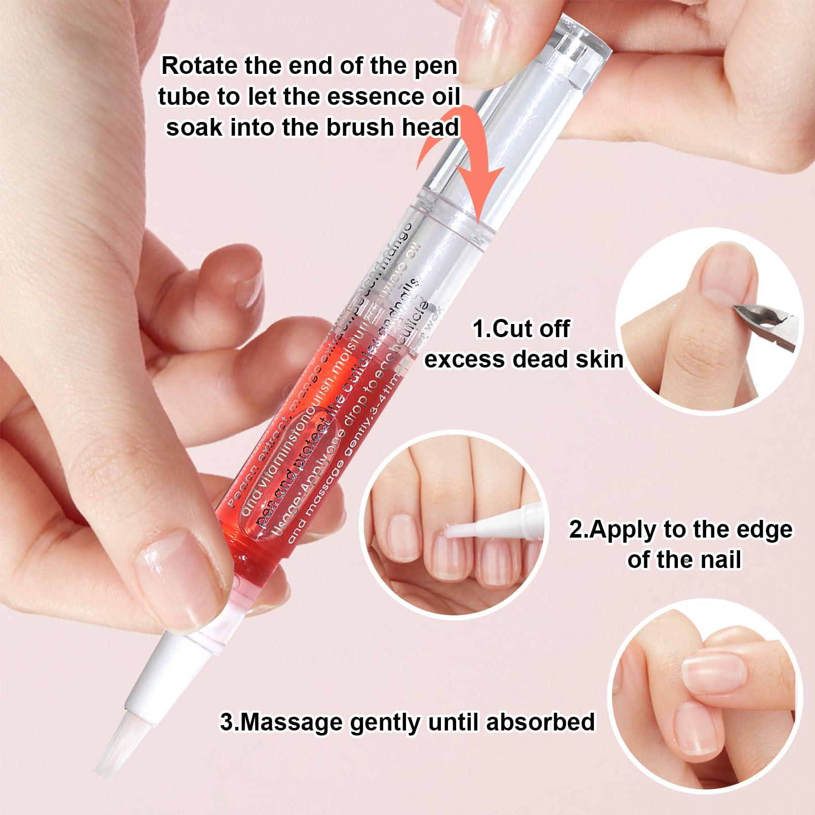 ailixinda 15 PCS Cuticle Oil Pens for Nails,Nail Oil Cuticle Pens,Nail Cuticle Oil Pen Repair Pen Nail Nourishment Polish with Vitamins,Cuticle Nail Revitalizer Oil Pen with Soft Brush - Image 9