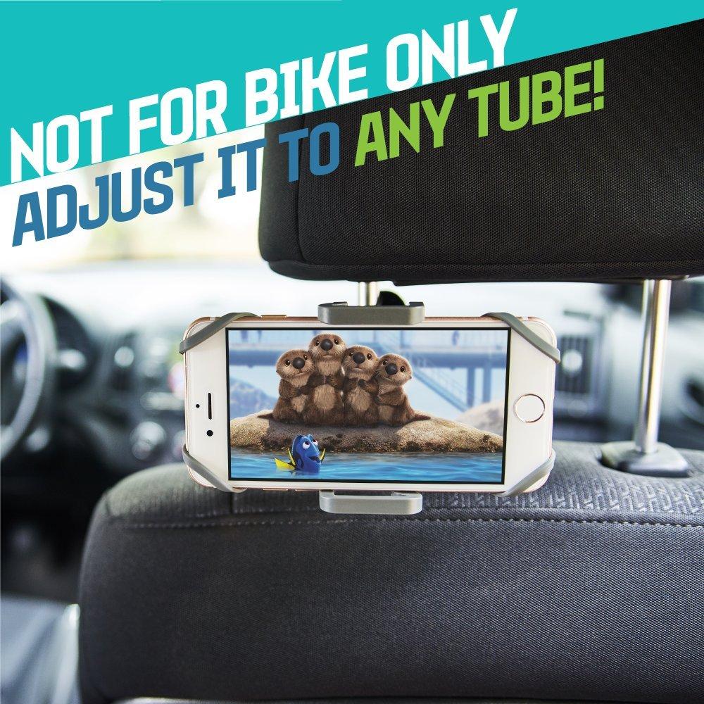 CAW.CAR Accessories Metal Bike & Motorcycle Phone Mount - The Only Unbreakable Handlebar Holder for iPhone, Samsung or Any Other Smartphone. +100 to Safeness & Comfort - Image 7
