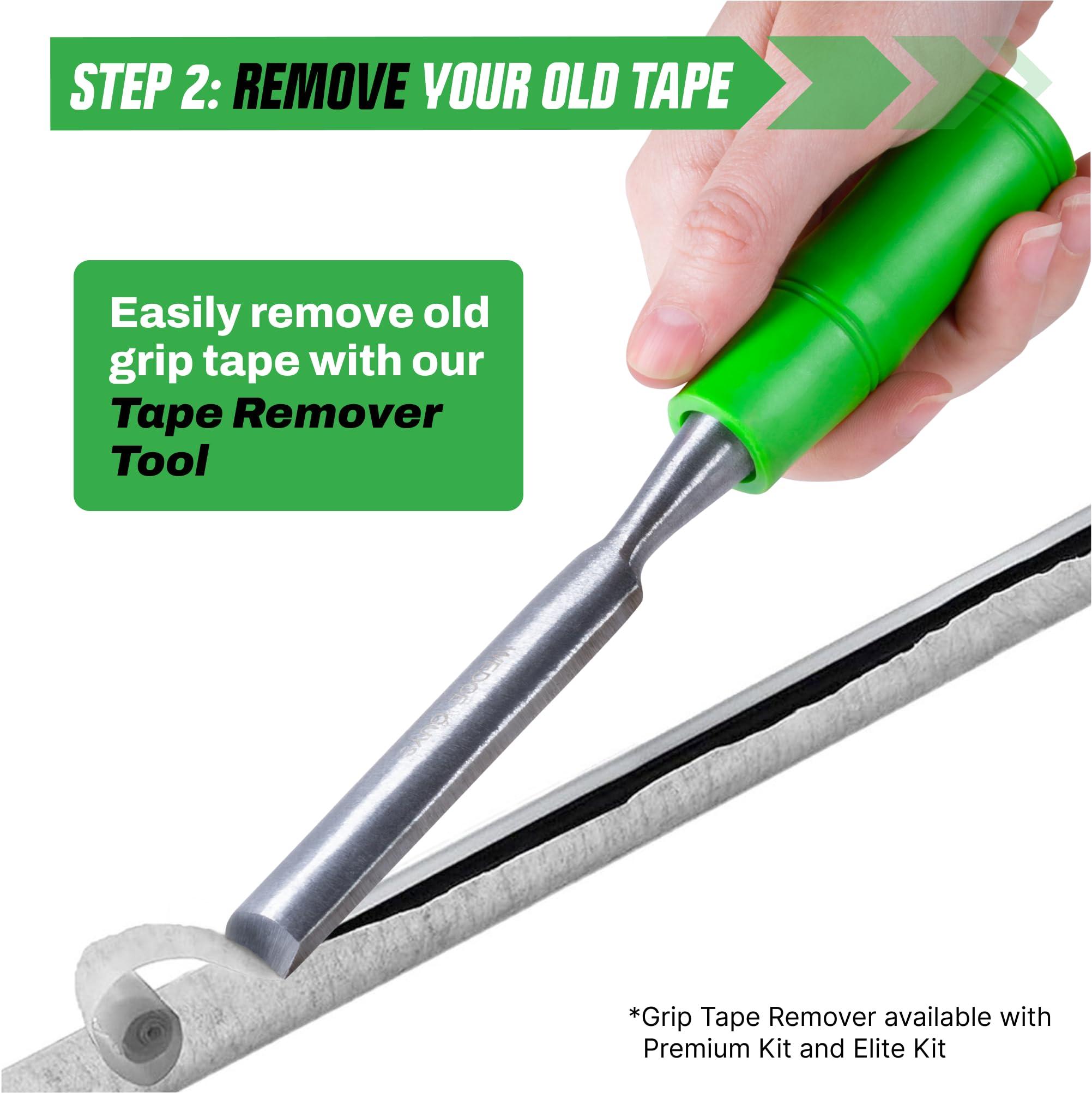 Wedge Guys Golf Grip Kits for Regripping Golf Clubs - Professional Quality - Options Include Hook Blade, 15 or 30 Tape Strips, 5 or 8 oz Solvent, Grip Tape Remover, Bench Vise & Rubber Clamp - Image 3