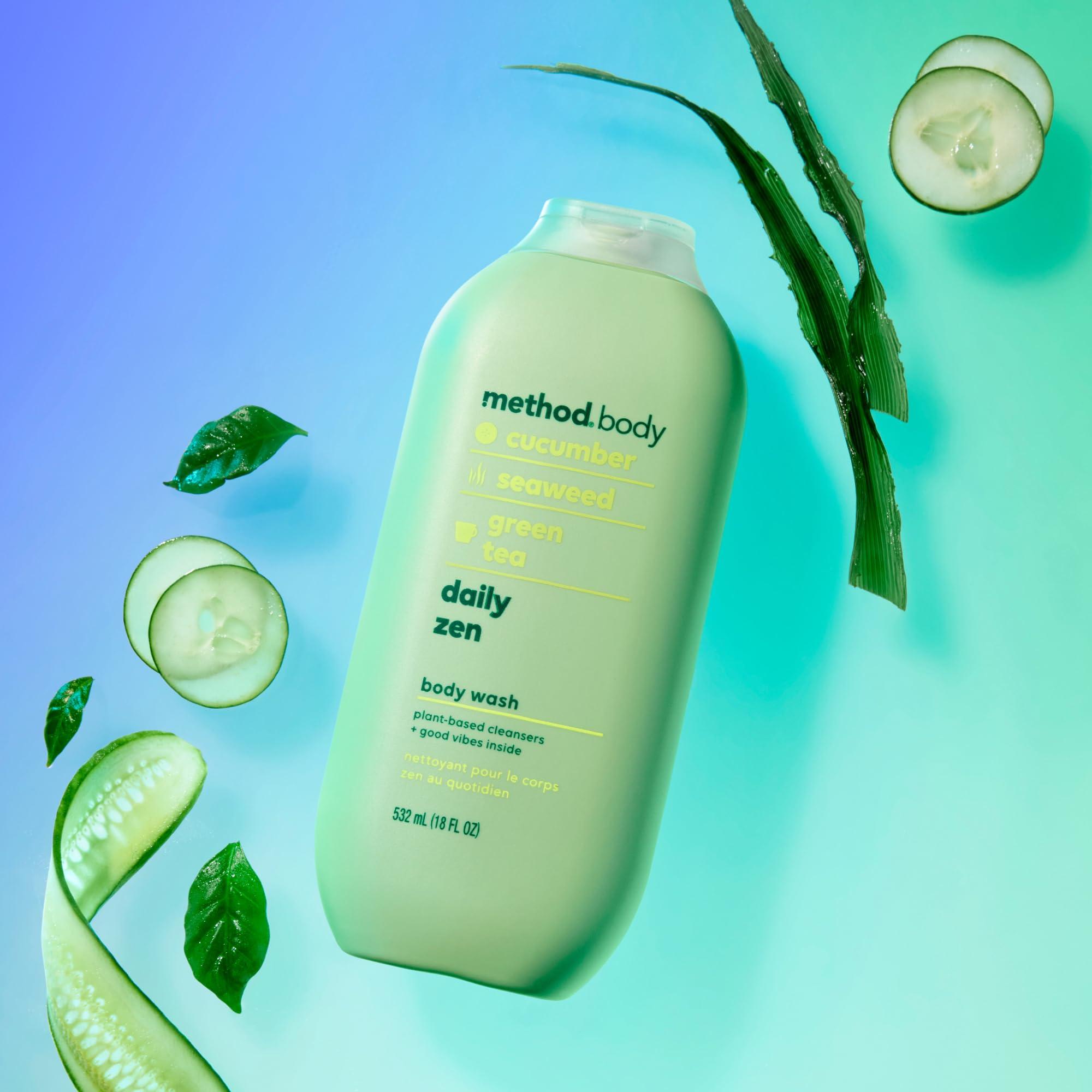 Method Body Wash, Daily Zen, Paraben and Phthalate Free, 18 oz (Pack of 1) - Image 8