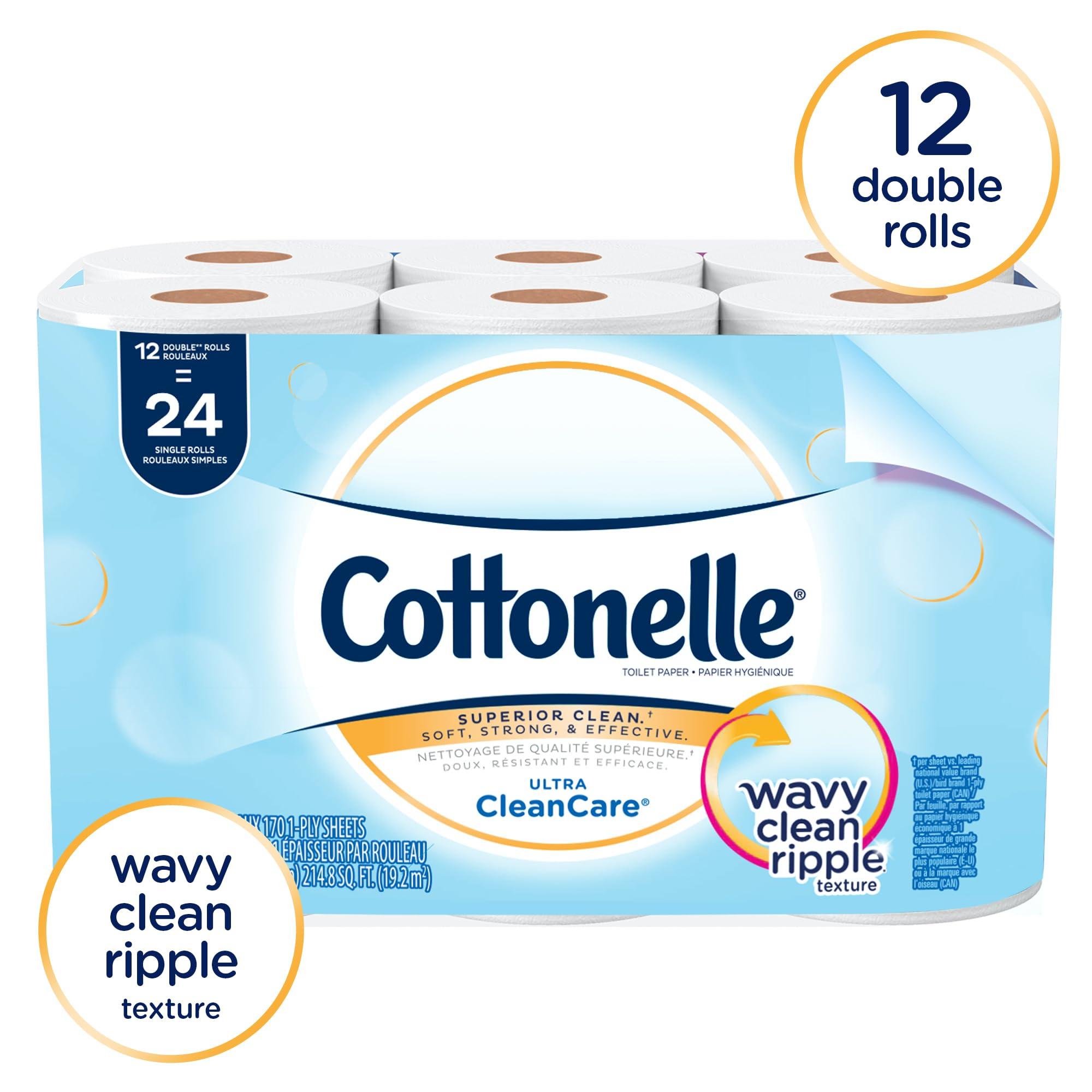 Cottonelle Professional Standard Roll Bulk Toilet Paper (12456), White (48 Rolls of 170 Sheets, 8,160 Sheet Total) - Image 2