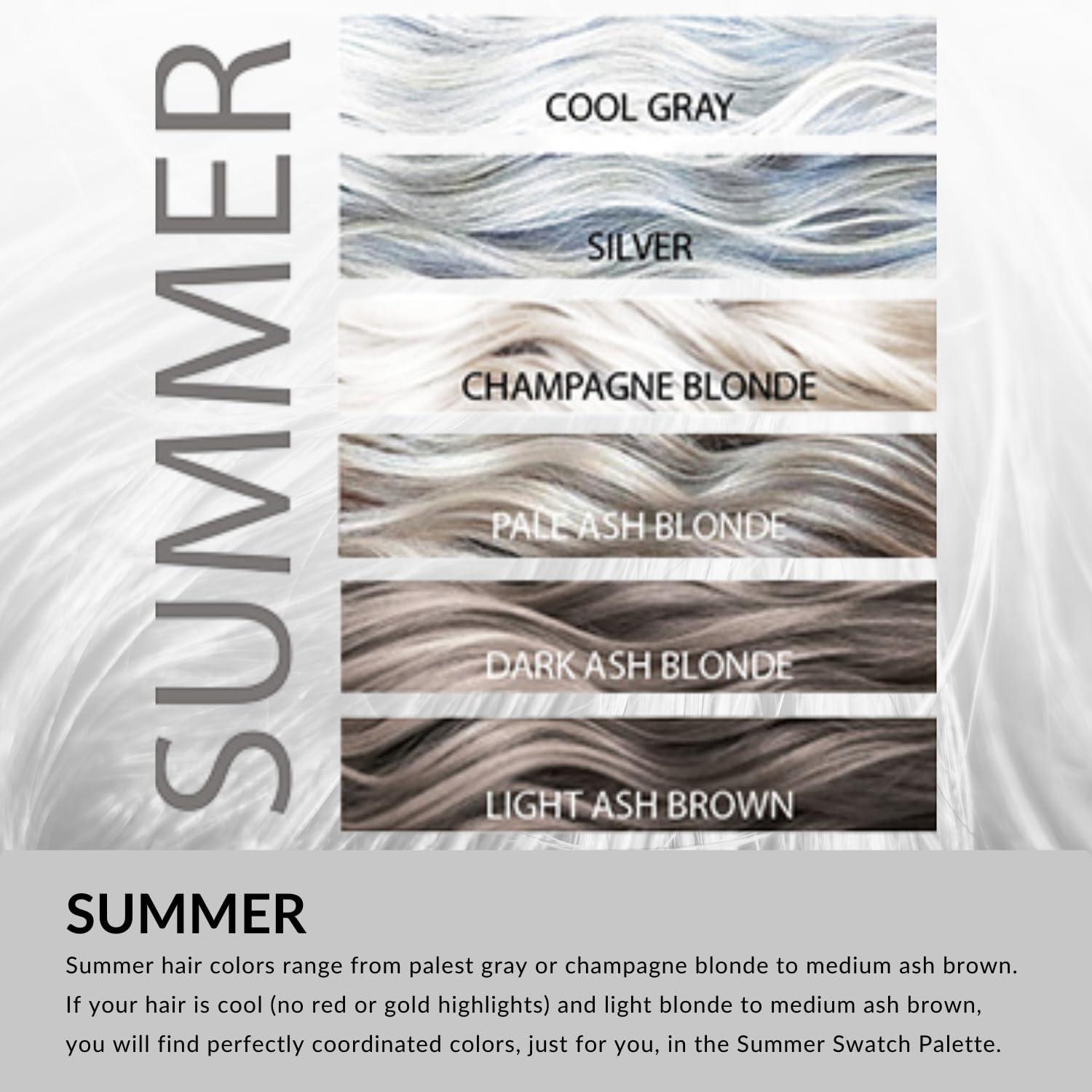 Summer Color Fan by Color Me Beautiful, the leading authority on color analysis. Your Color Guide for clothing & accessories. The 48 very best colors for Summers selected from millions of options - Image 5