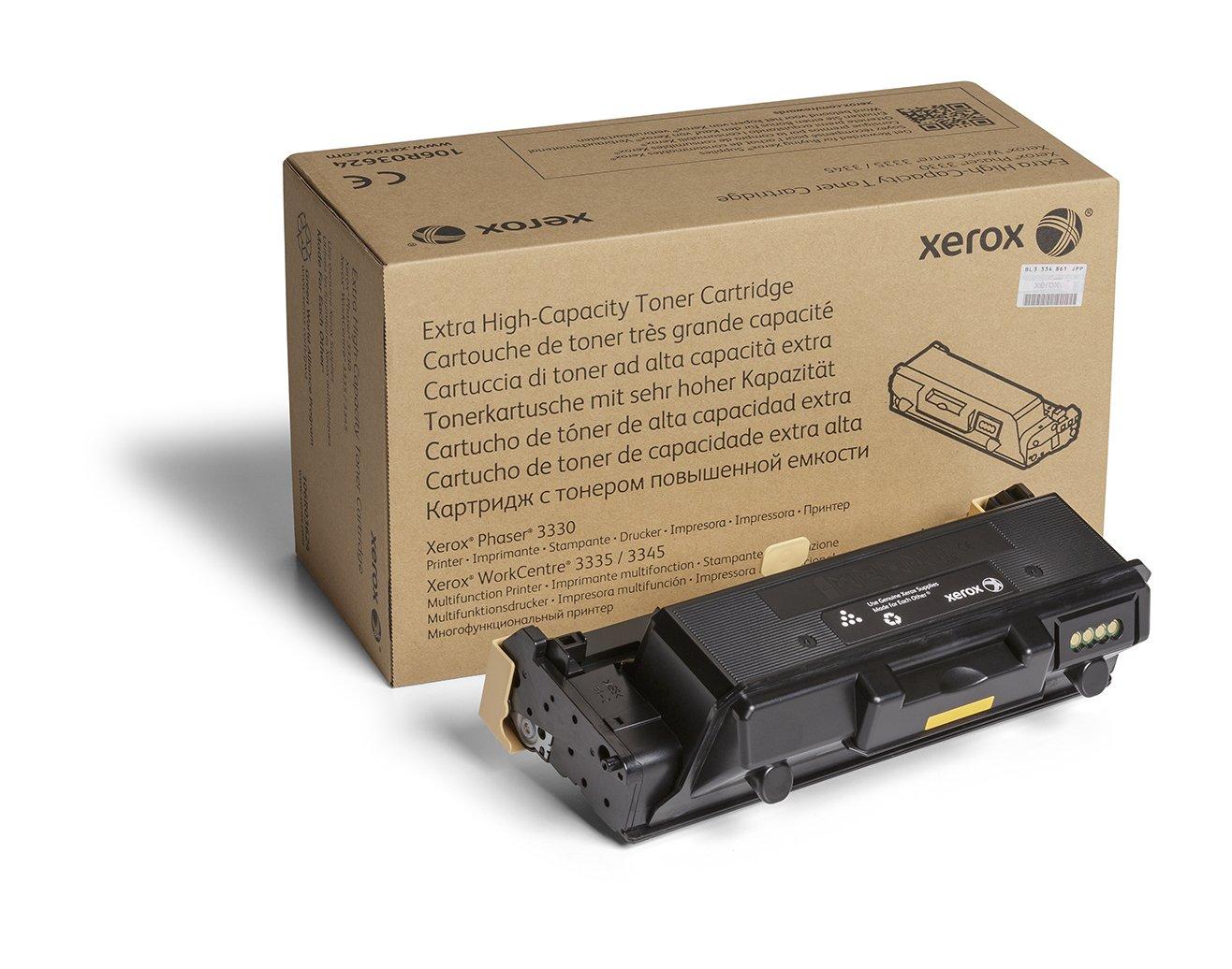 Xerox Phaser 3330/Workcentre 3335/3345 Black Extra High Capacity Toner-Cartridge (15,000 Pages) - 106R03624