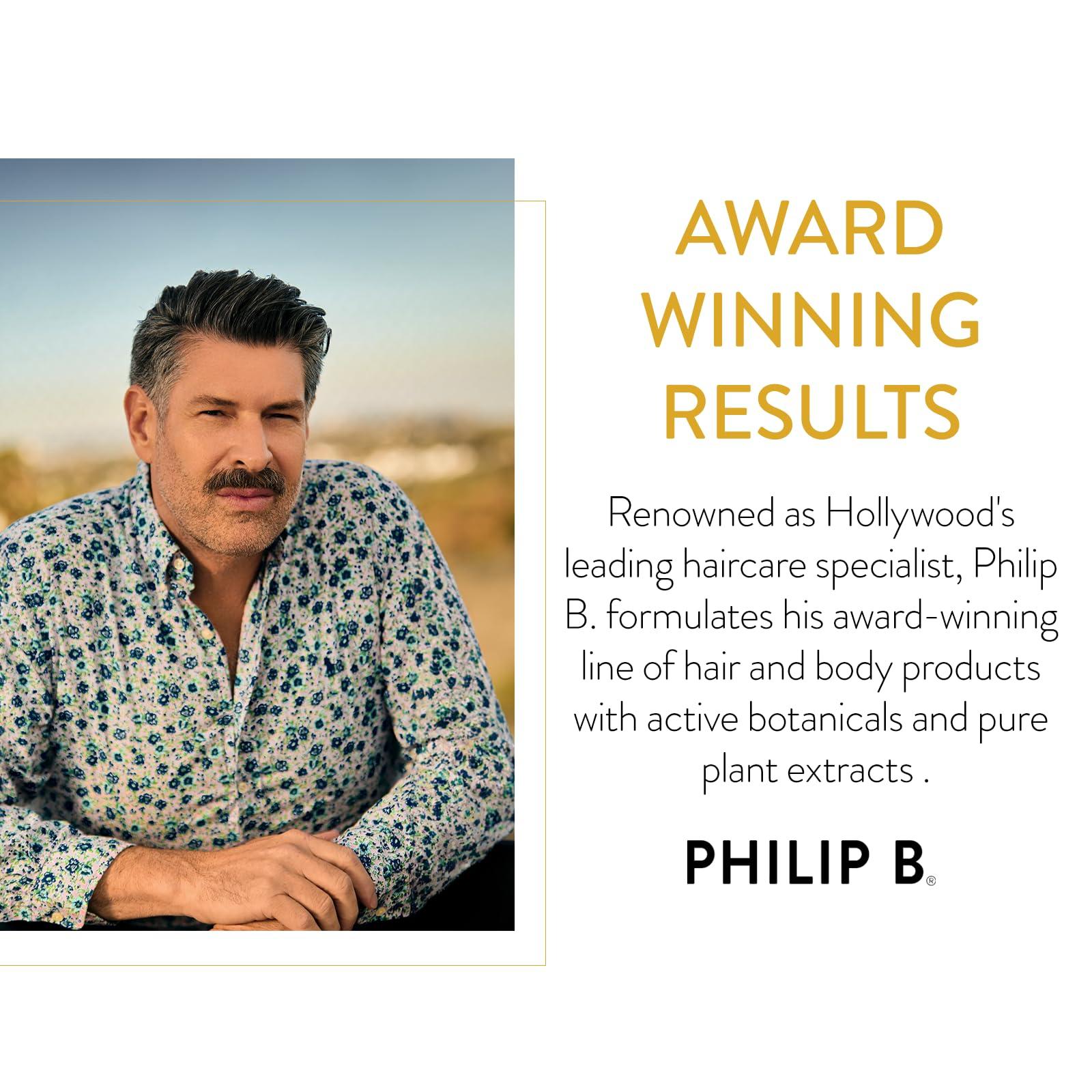 PHILIP B. Forever Shine Hair Conditioner With Notes of Pure Oud, 32 oz. (947 ml) - With Megabounce, Add Volume & Shine for Days, For All Hair Types - Image 5
