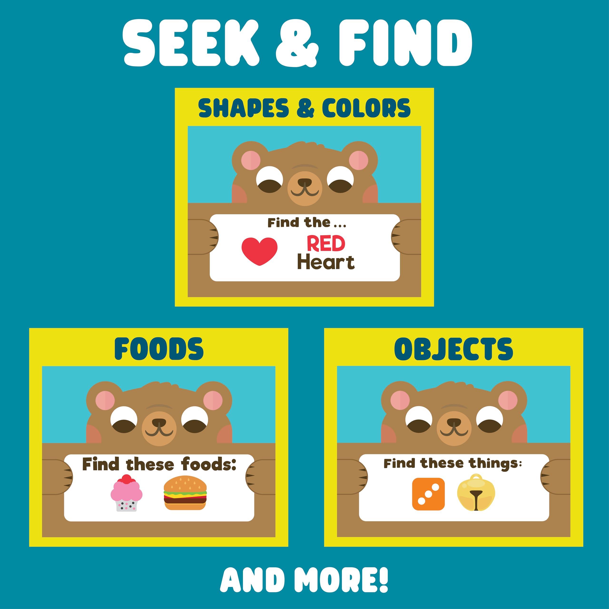 Chuckle & Roar Sensory Seek & Find Scavenger Hunt Bear - Image 3