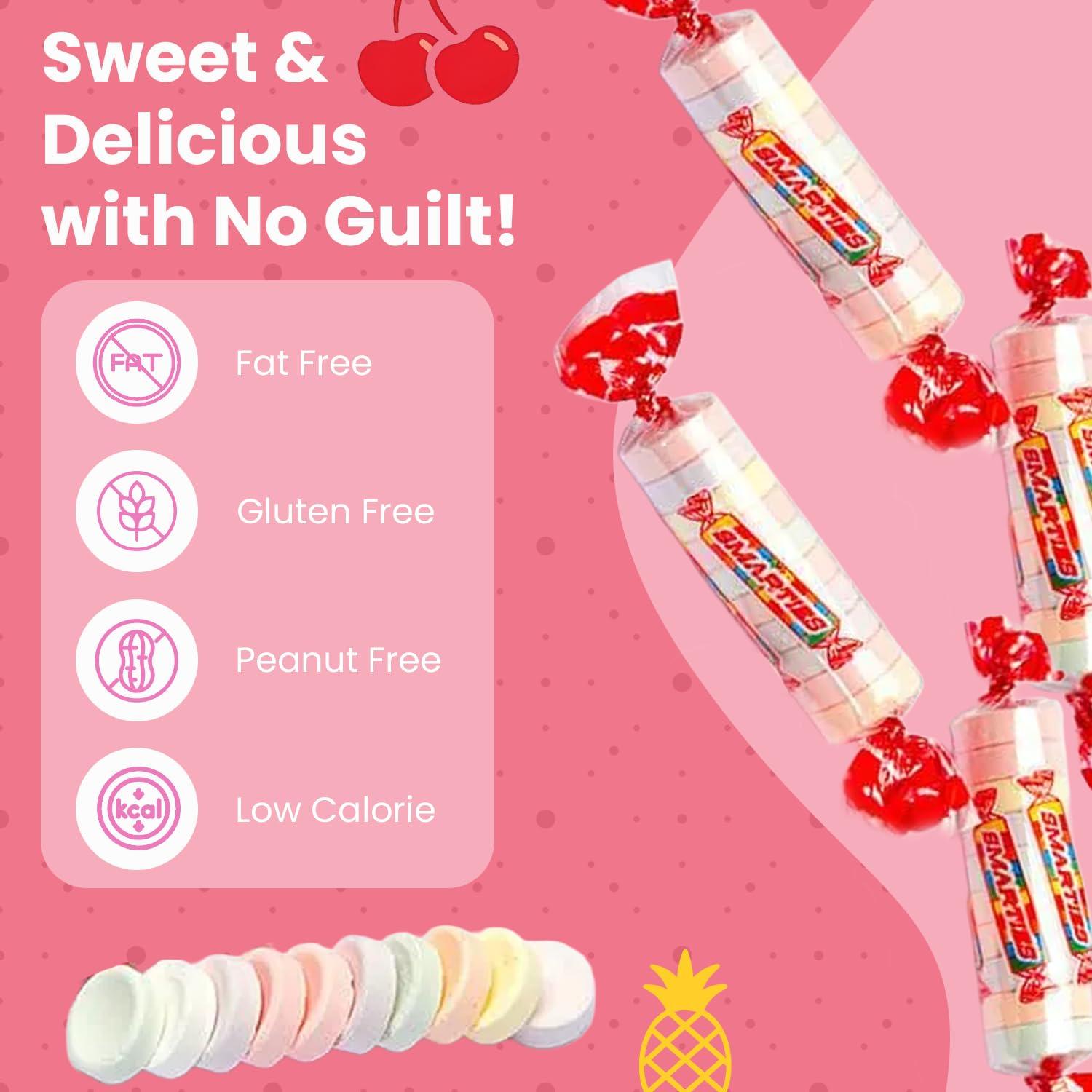 Smarties Candy Mini Rolls - Gluten & Vegan Free - Classic Sweetness From Family Owned Company Since 1949, Peanut & Dairy Free - Individually Wrapped Bulk Halloween Candy- 28oz (Pack of 2) - Image 2