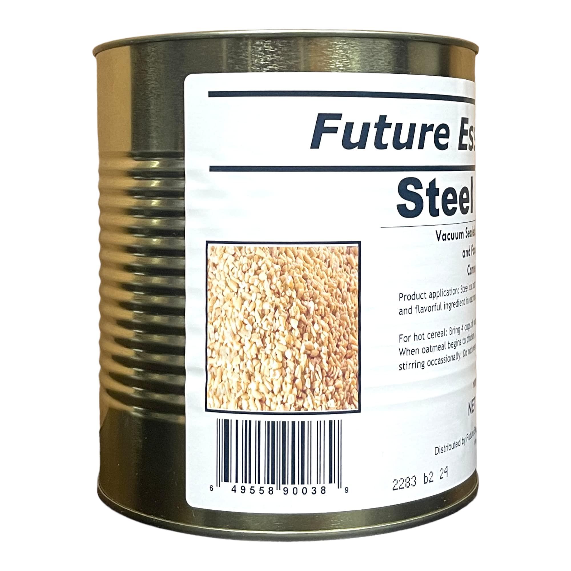 1 Can of Future Essentials Canned Steel-Cut Oats #10 Can - Image 2