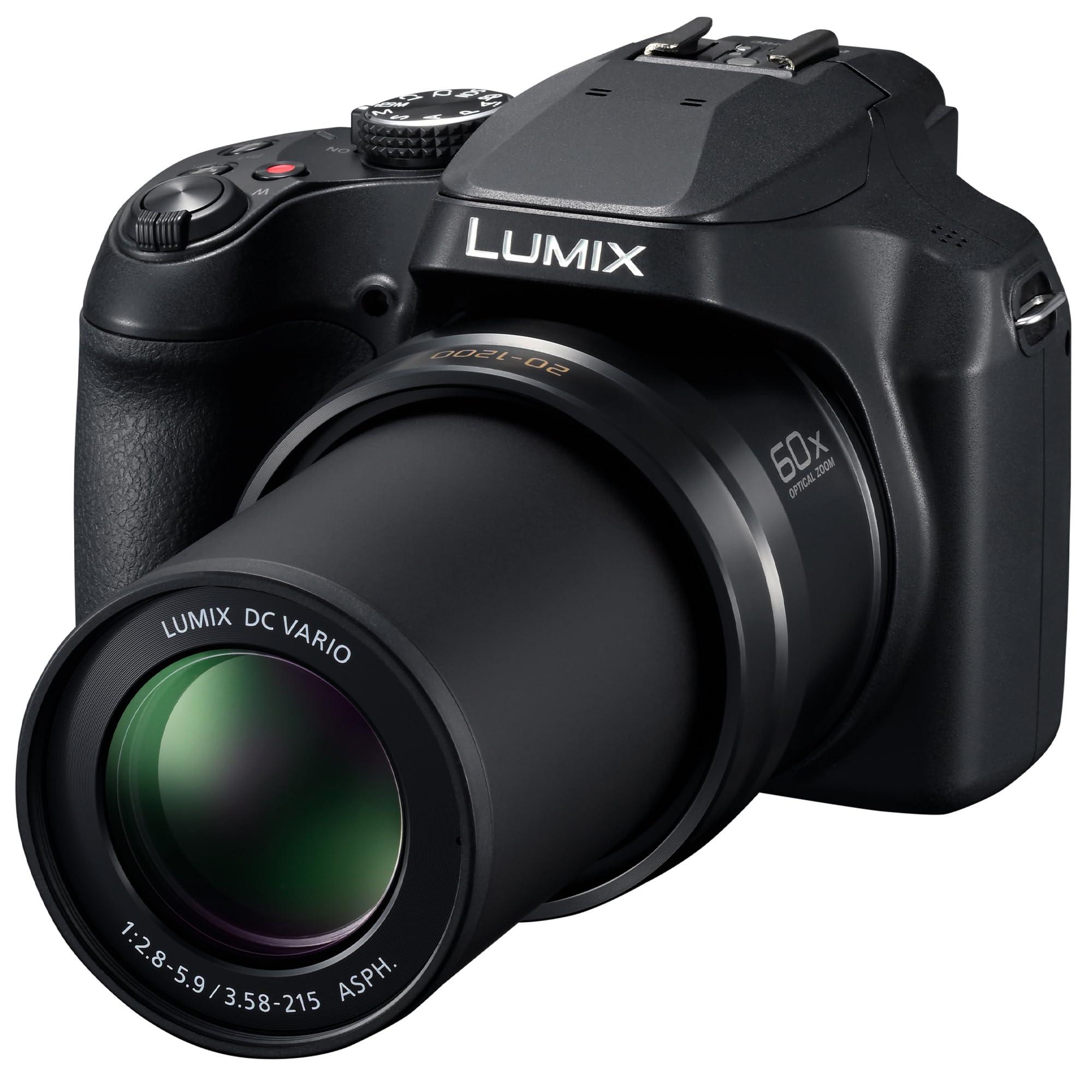 Panasonic LUMIX FZ80D Point and Shoot Digital Camera 4K Photo/Video Recording with Power Optical Image Stabilizer, Vlogging Camera with 60X Optical Zoom & 20-1200mm Wide-Angle Lens - DC-FZ80D - Image 13