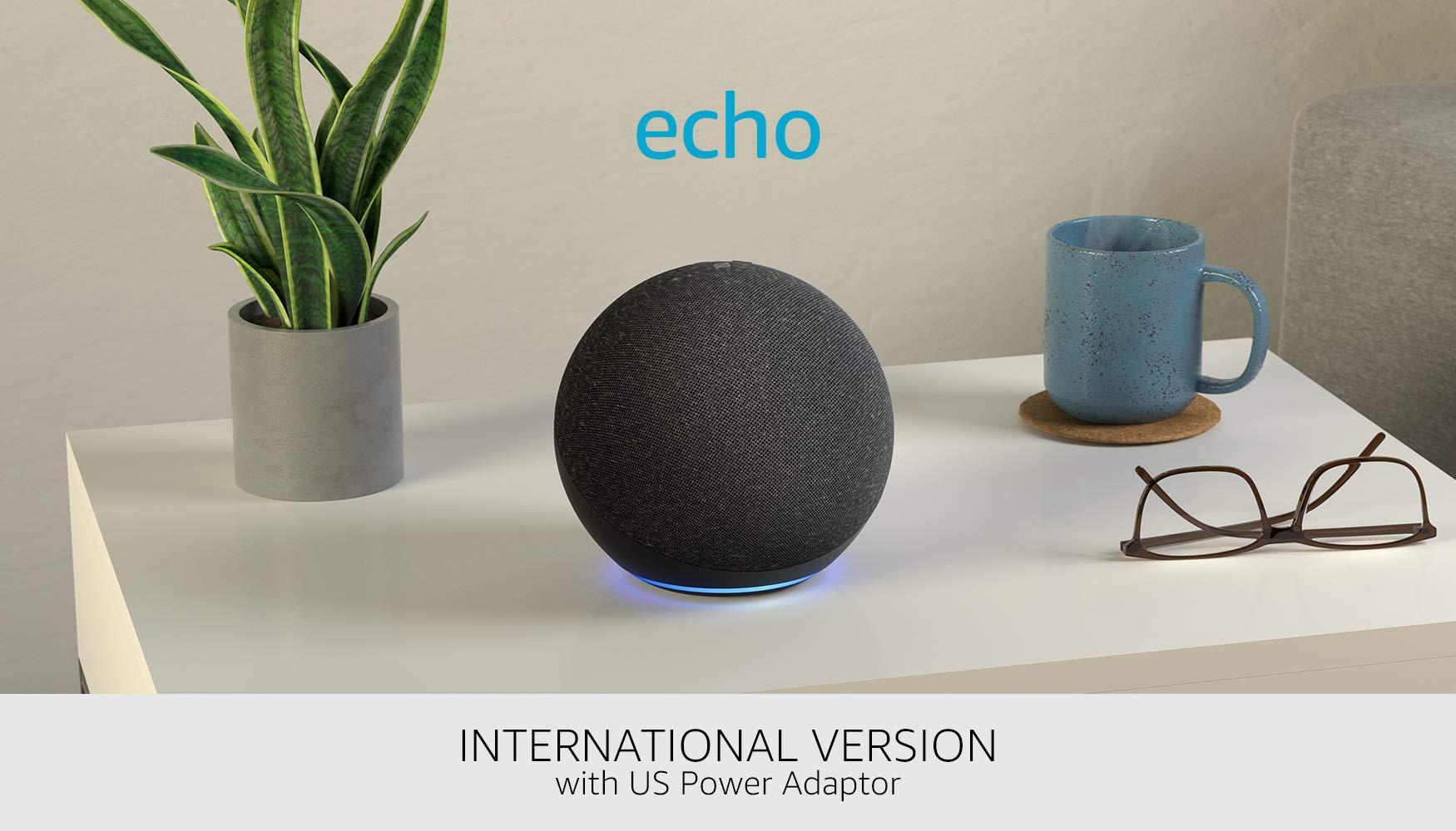 Echo (4th generation) International Version | With premium sound, smart home hub and Alexa | Charcoal - Image 8
