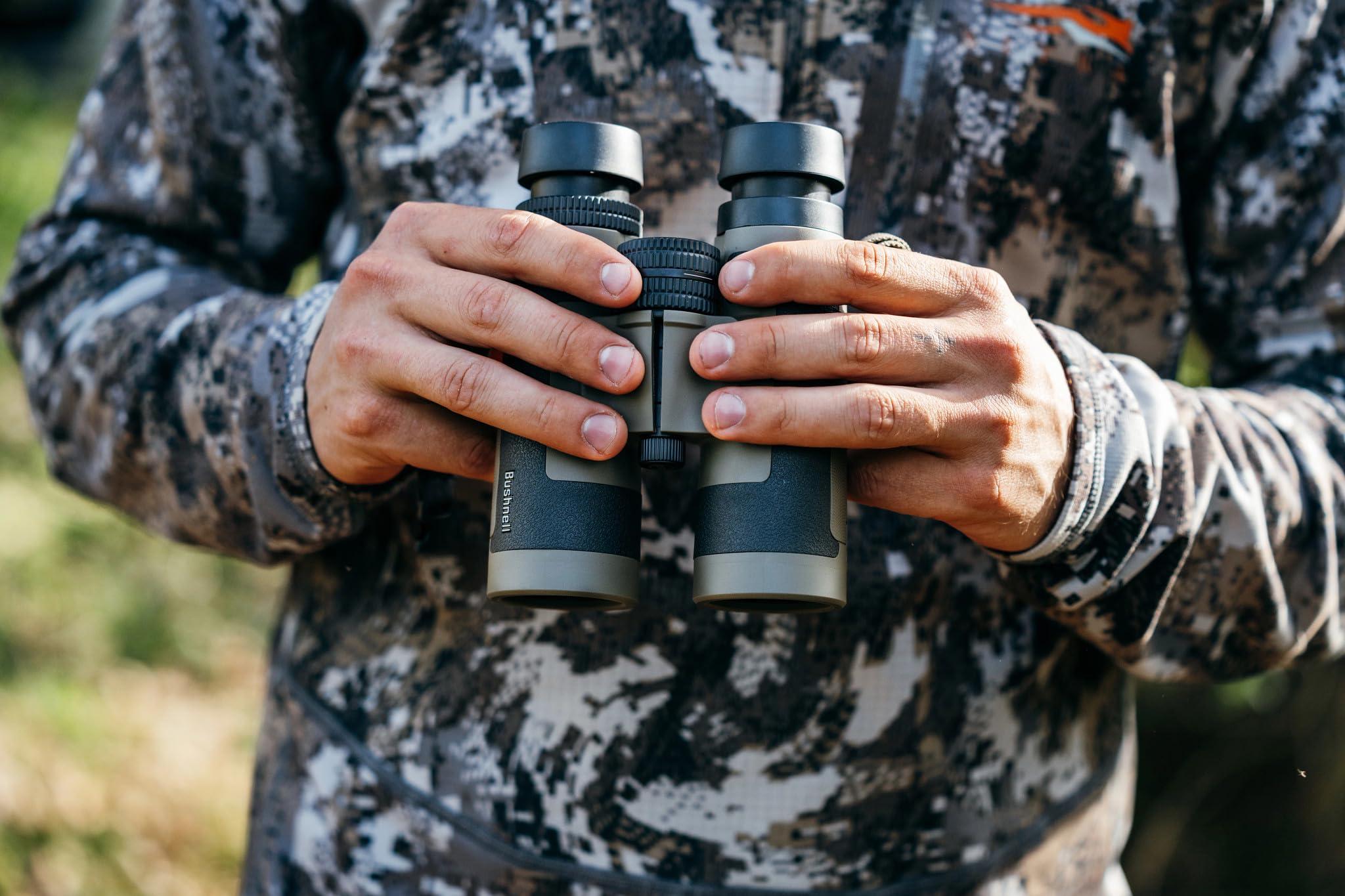 Bushnell R5 12x50 Binoculars with Vault Lite Bino Chest Harness, Phase 3 Coatings, Dielectric Coatings, EXO Barrier, IPX7 Waterproof - Binoculars for Long Range Viewing and Hunting - Image 6
