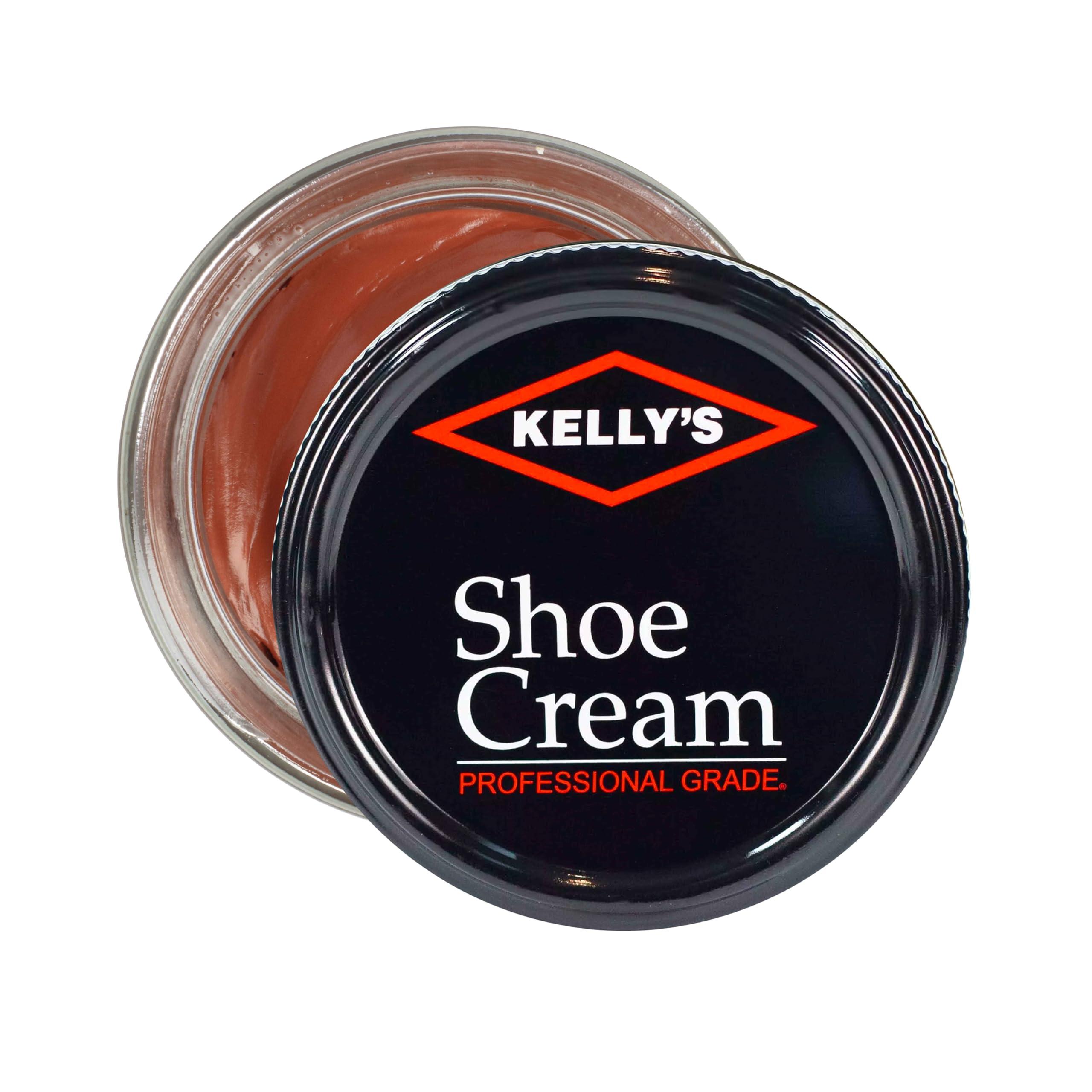 Kelly's London Tan Shoe Polish 1.5 oz - Professional Leather Shoe Cream - Image 2
