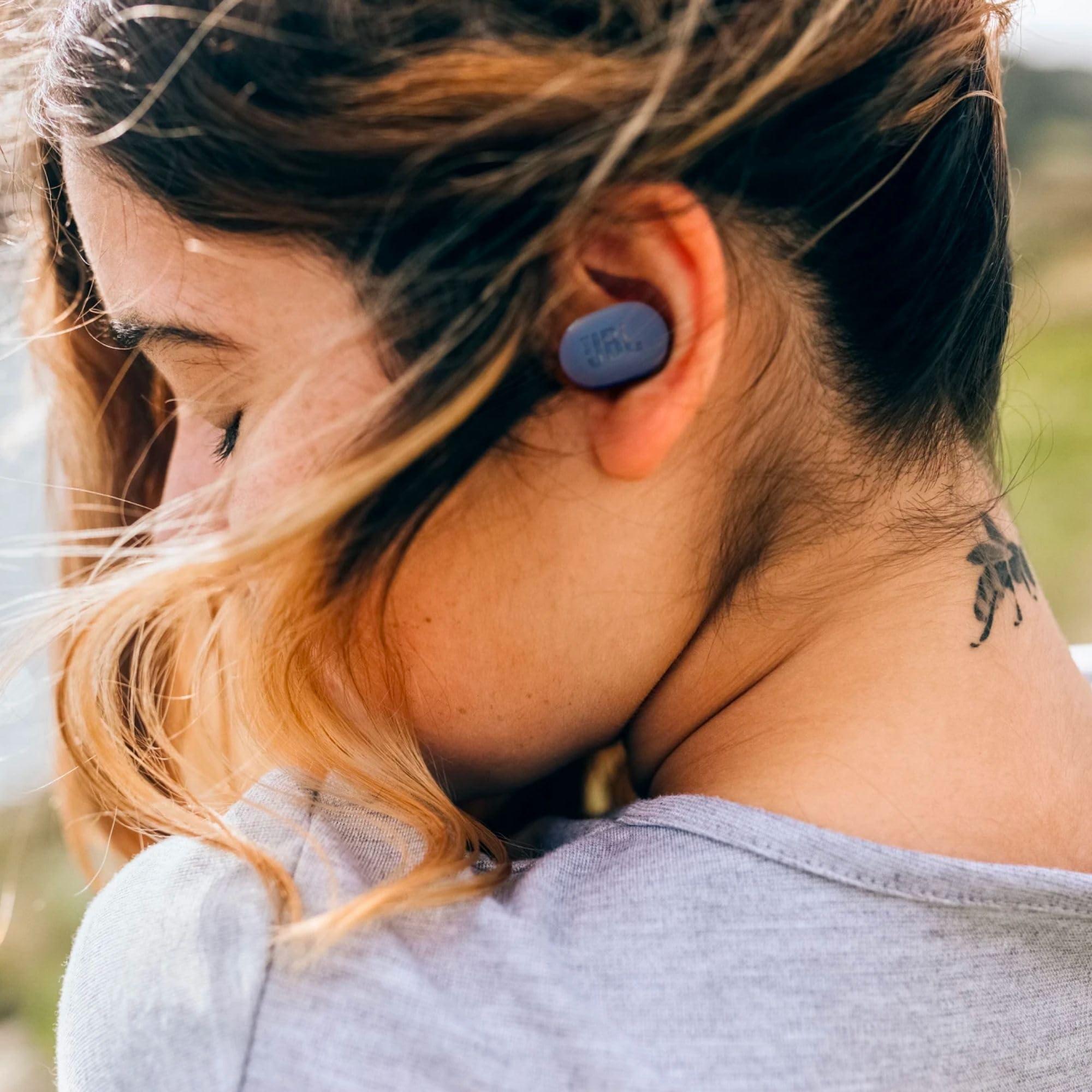 JBL Tune Buds - True wireless Noise Cancelling earbuds, JBL Pure Bass Sound, Bluetooth 5.3, 4-Mic technology for Crisp, Clear Calls, Up to 48 hours of battery life, Water and dust resistant (Blue) - Image 2