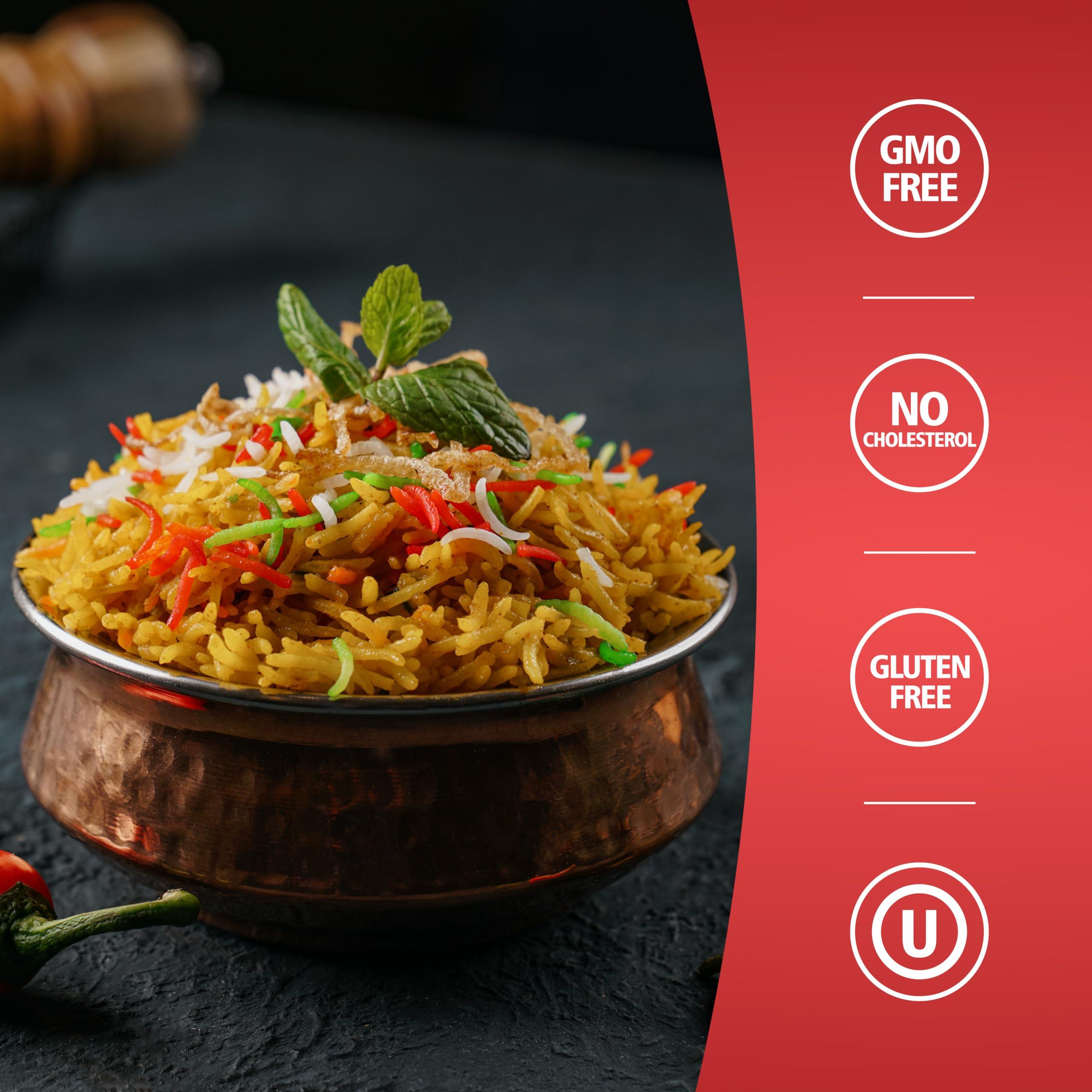 Khazana Authentic Extra Long Basmati Rice - 2lb Resealable Zipper Bag | Non-GMO, Gluten-Free, Kosher & Cholesterol-Free | Aromatic & Flavorful Grain From India - Image 3