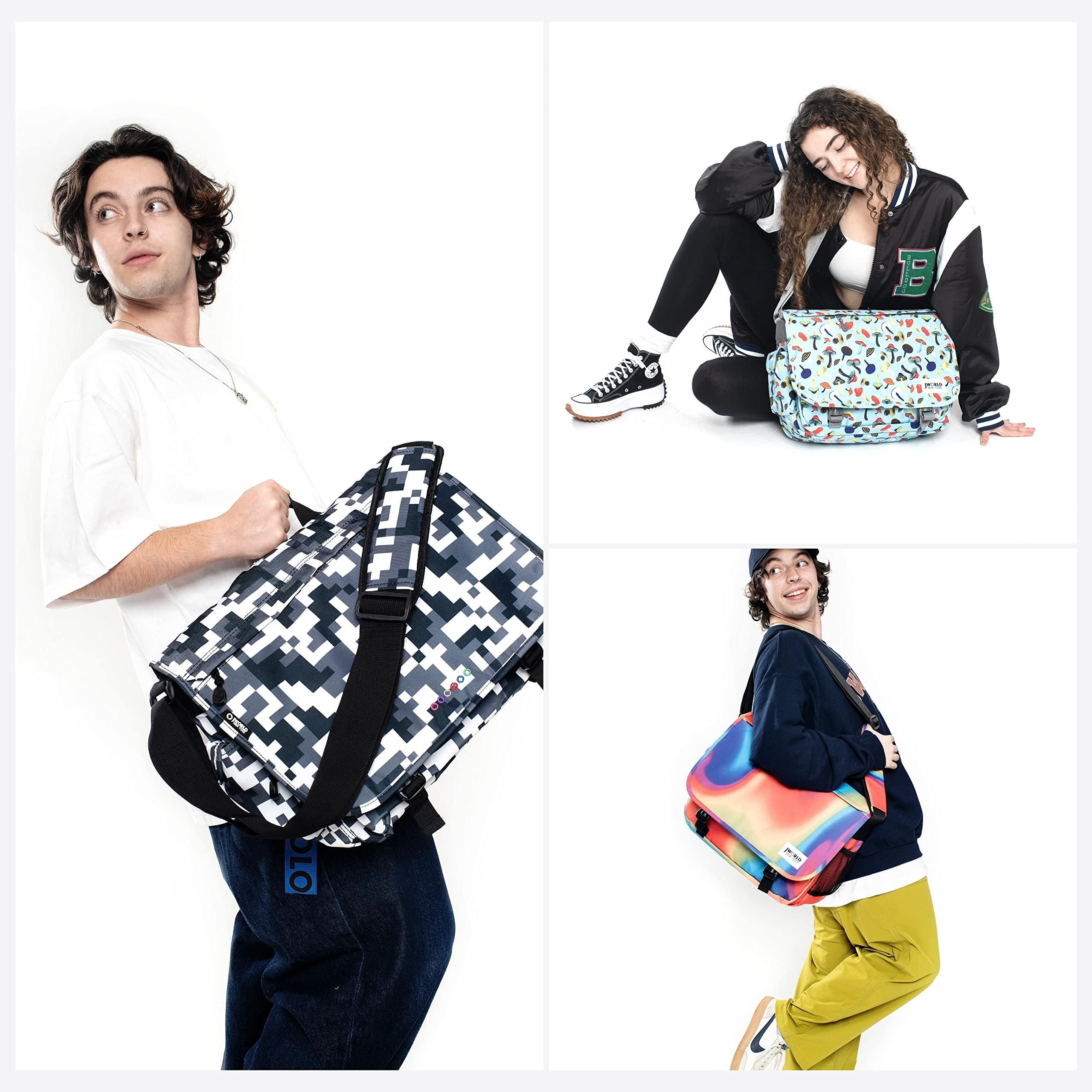 J World New York Thomas Laptop Messenger Bag for Women & Men. Kids Computer Bookbag - Image 9