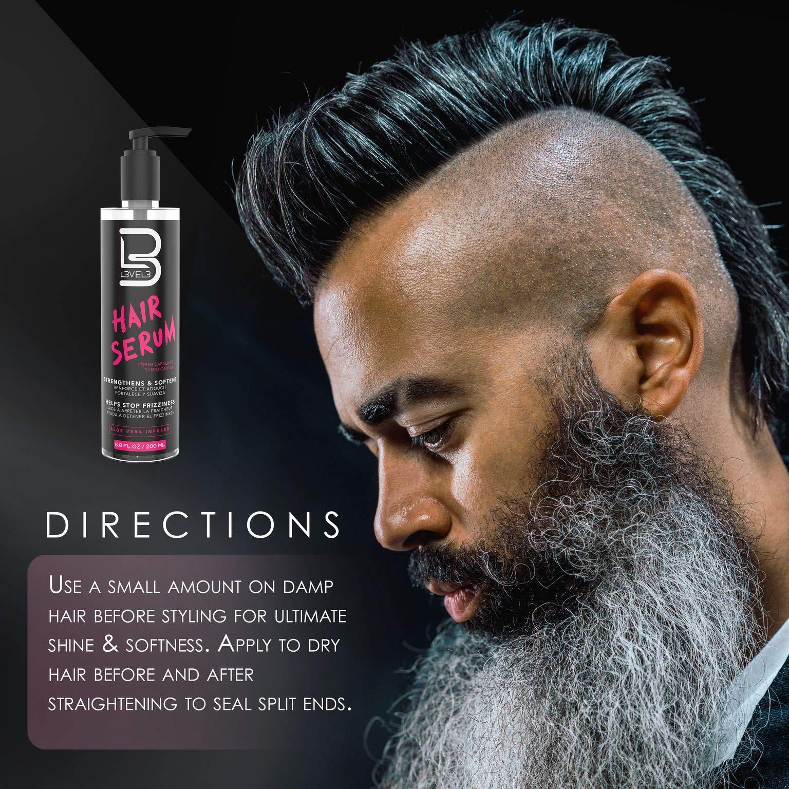 L3 Level 3 Hair Serum - Repairs your Damaged Hair - Softens and Smoothing - Level Three Hair Smoothing Serum - Reduces Frizziness - Image 4