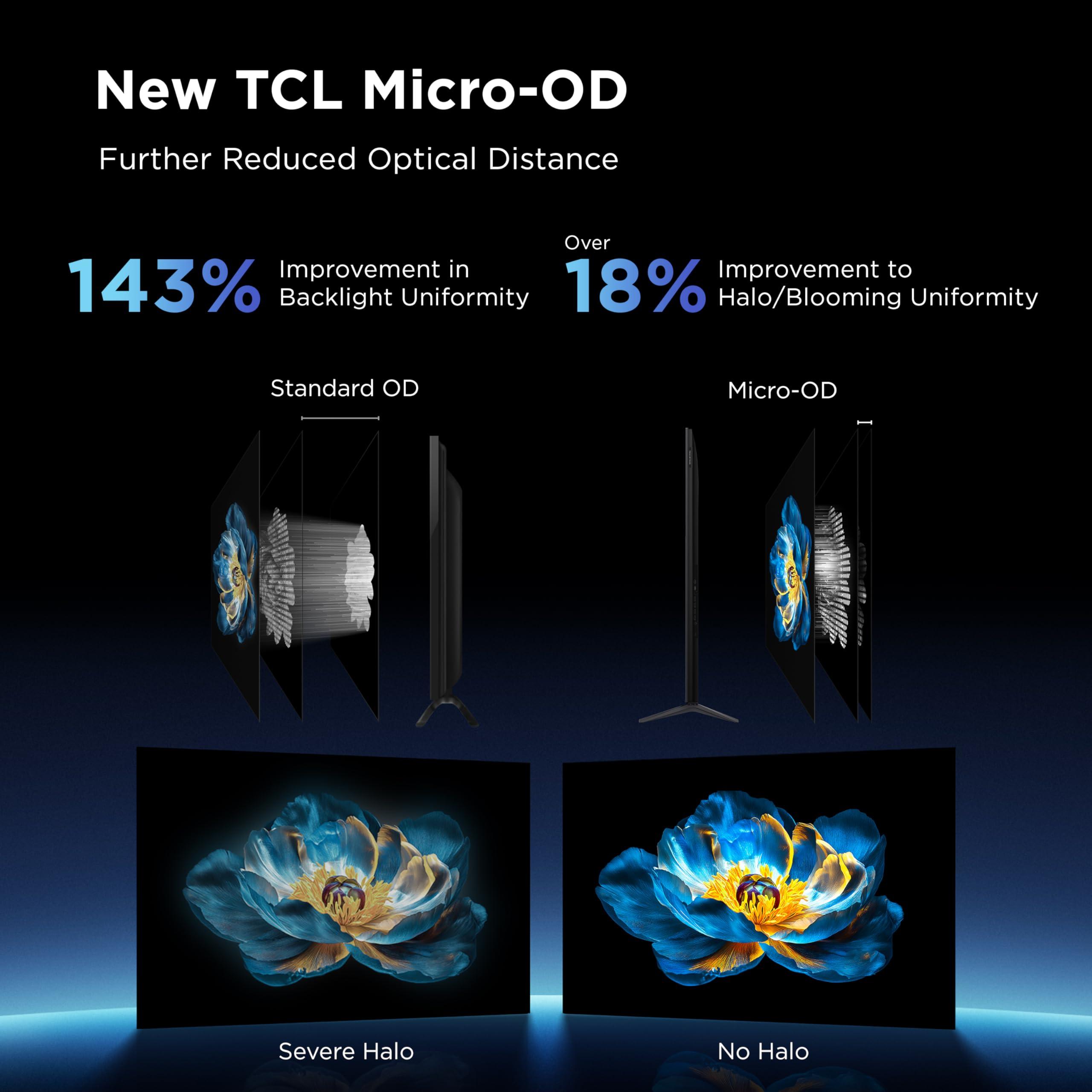 TCL 85-Inch Class QM6K Series QD-Mini LED 4K UHD Google Smart TV Best Value Mini-LED TV - QLED, 144hz, 288hz Gaming Rate, High Contrast Screen, Onkyo Audio, Dolby Atmos (85QM6K, 2025 Model) - Image 9
