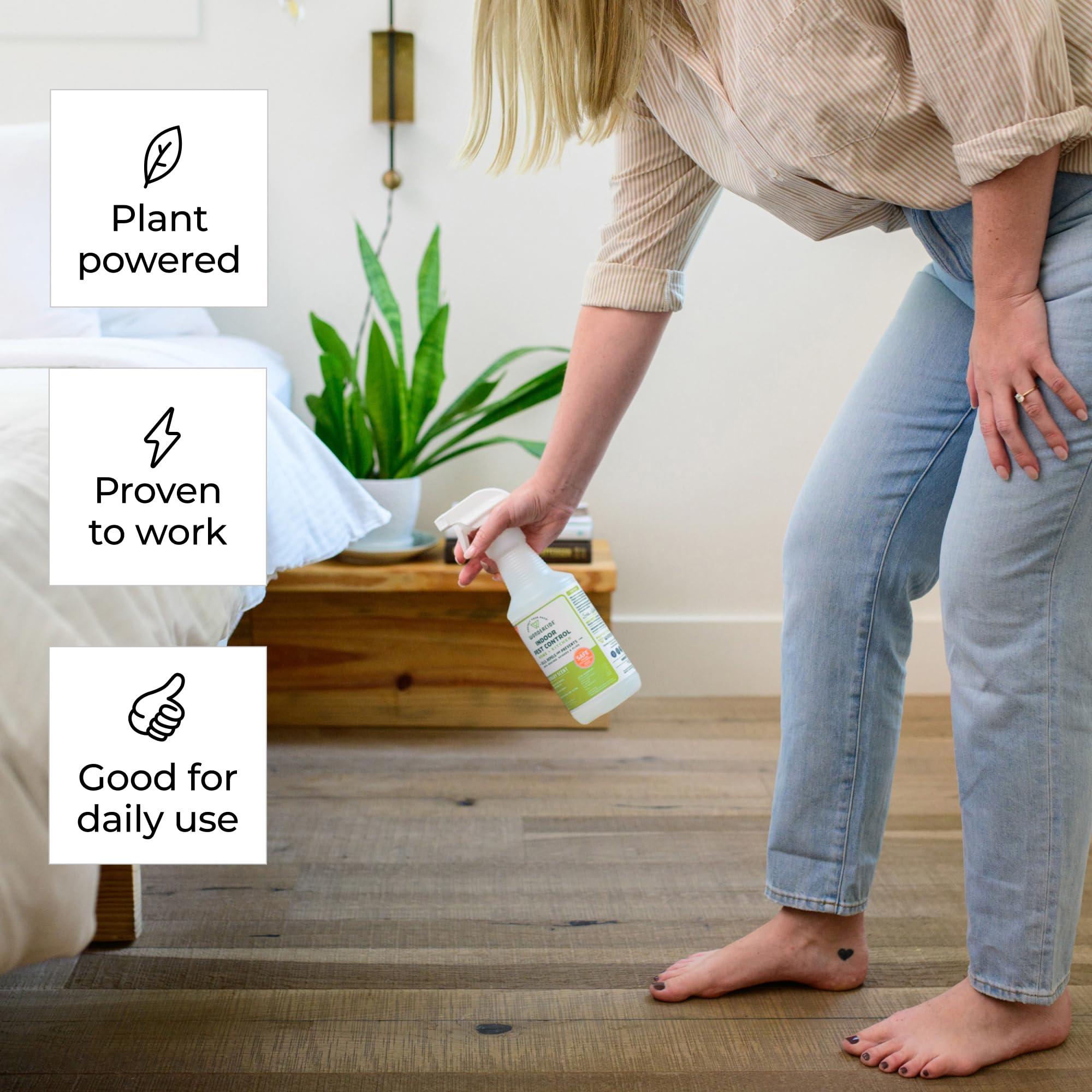 Wondercide - Indoor Pest Control Spray for Home and Kitchen - Ant, Roach, Spider, Fly, Flea, Bug Killer and Insect Repellent - with Natural Essential Oils - Pet and Family Safe — Lemongrass 32 oz - Image 3