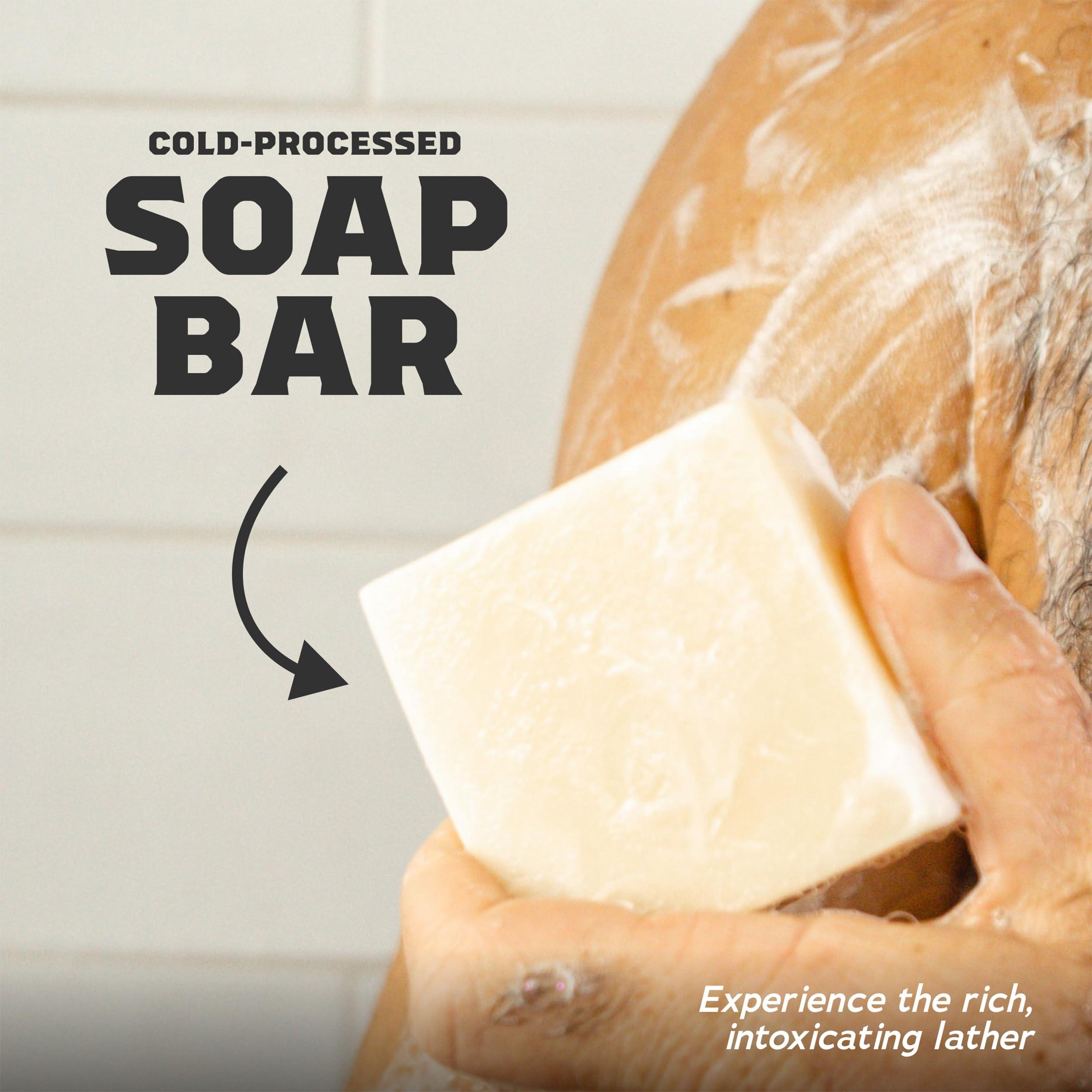 Dr. Squatch Natural Bar Soap for Men Variety Gift Set - Cold Process Soap No Harsh Chemicals - Rainforest Rapids, Coconut Castaway, Fresh Falls, Summer Citrus & Eucalyptus Greek Yogurt (5 oz, 5-Pack) - Image 5