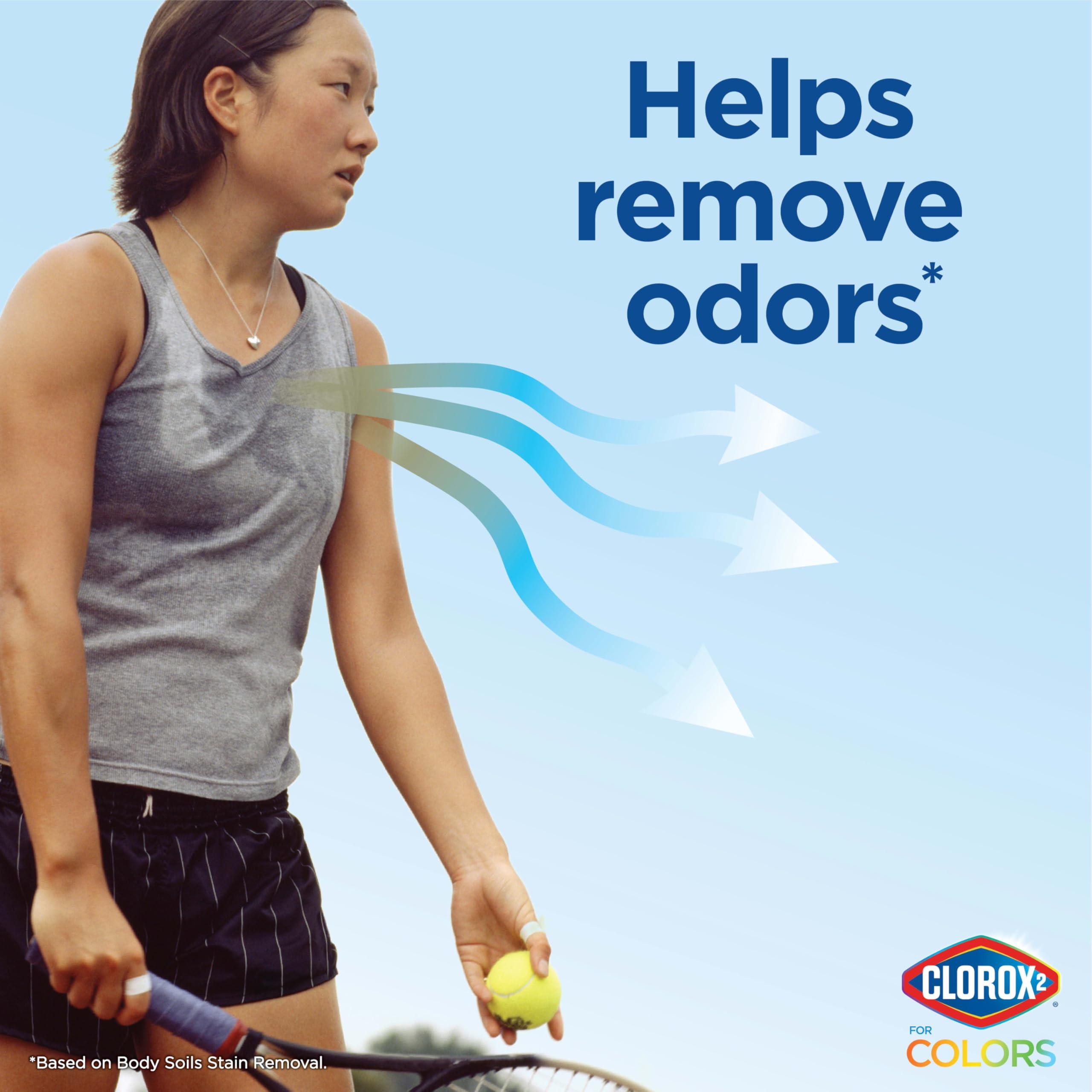 CLOROX 2 for Colors - Stain Remover and Color Brightener Packs, 40 Count (Packaging May Vary) - Image 5