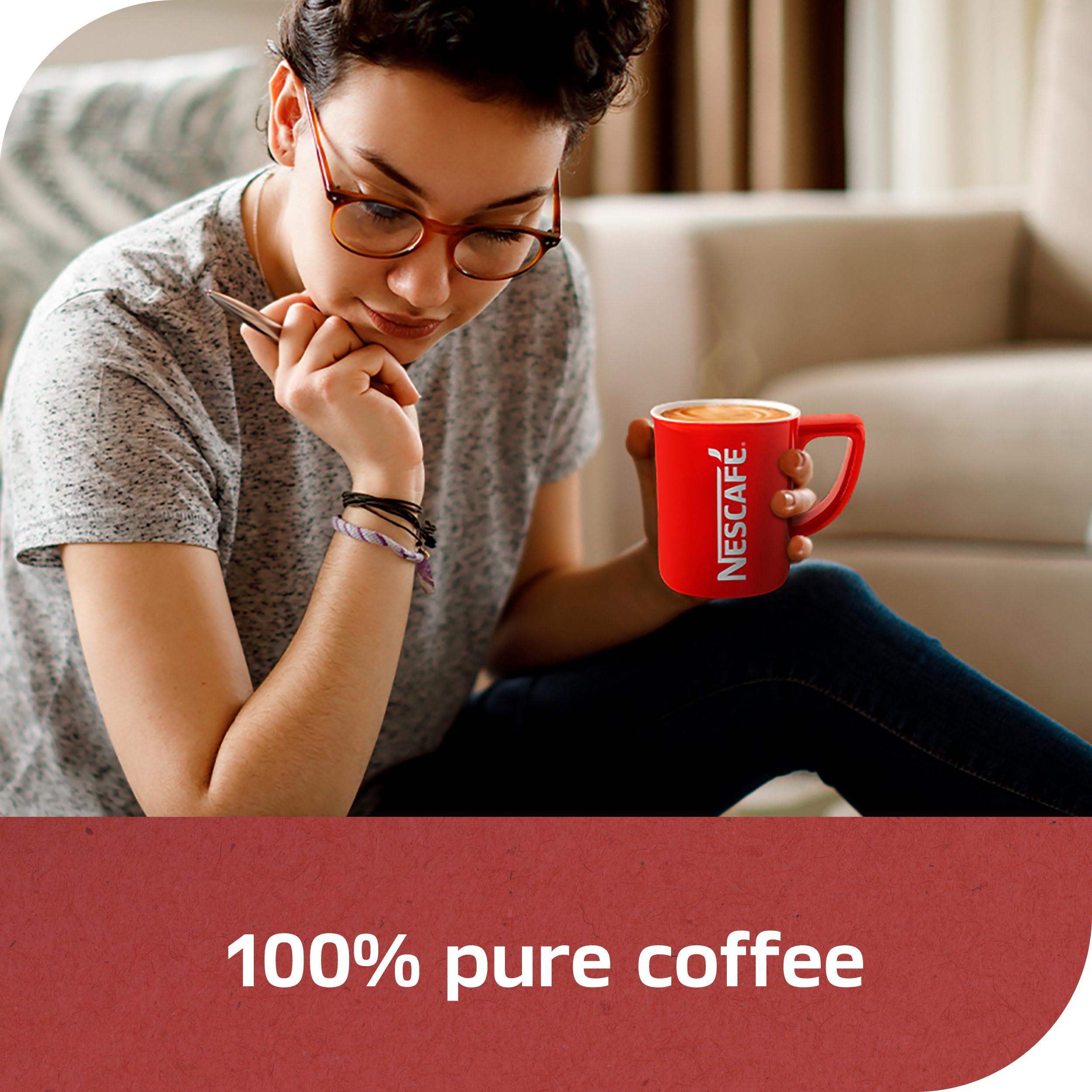 NESCAFÉ CLÁSICO Instant Coffee, Dark Roast Coffee, 1 Jar (10.5 Oz) - Image 6