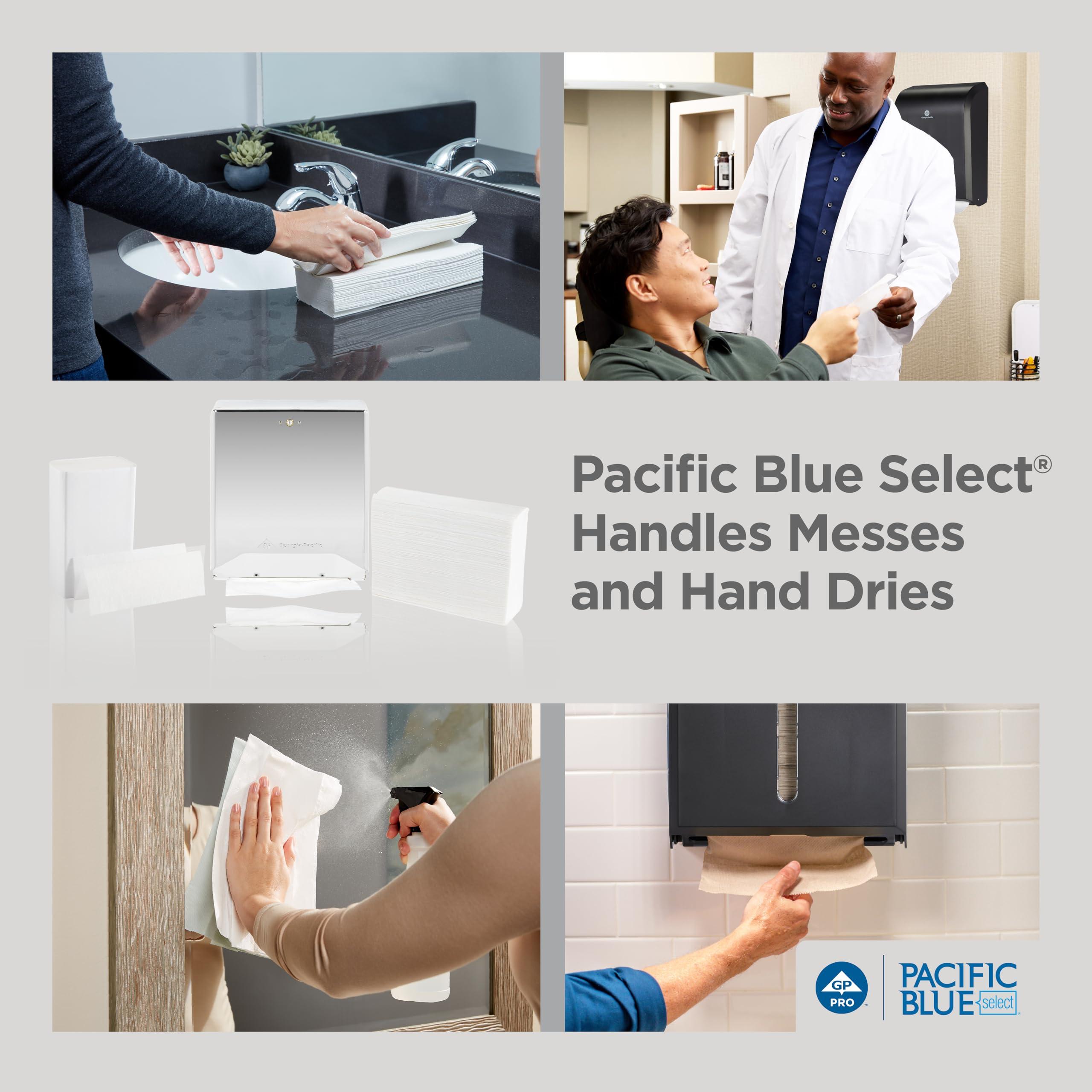 Pacific Blue Select Multifold Premium 2-Ply Paper Towels by GP PRO (Georgia-Pacific),White, 21000,125 Paper Towels Per Pack,16 Packs Per Case - Image 9