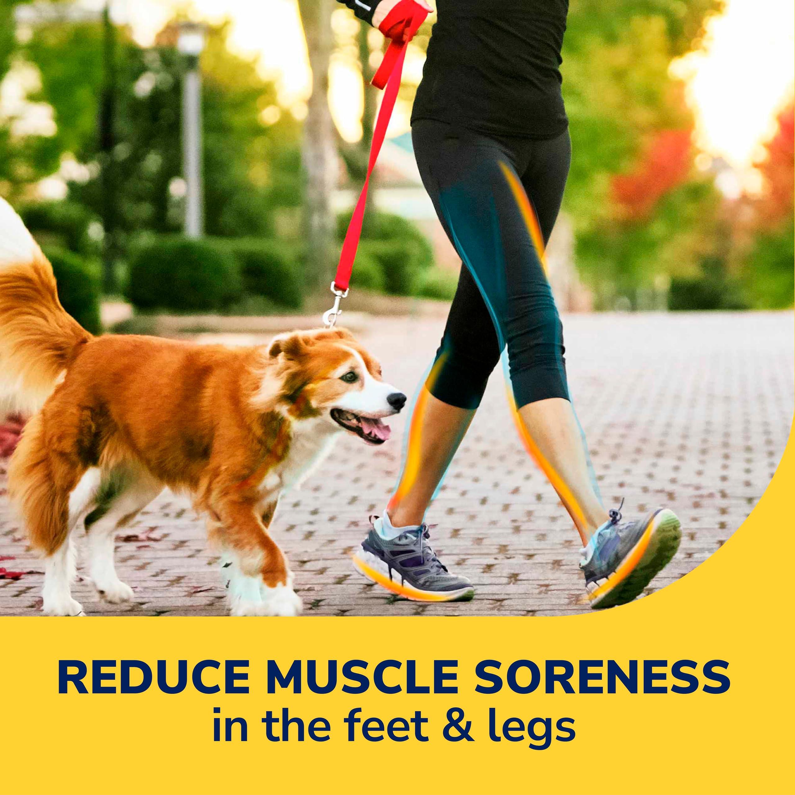Dr. Scholl's Walk Longer Insoles - Comfortable Plush Foam Cushioning Inserts for Walking, Hiking, and Standing on Feet All-Day with Arch Support - Walk 50% Longer Without Muscle Fatigue - Image 2