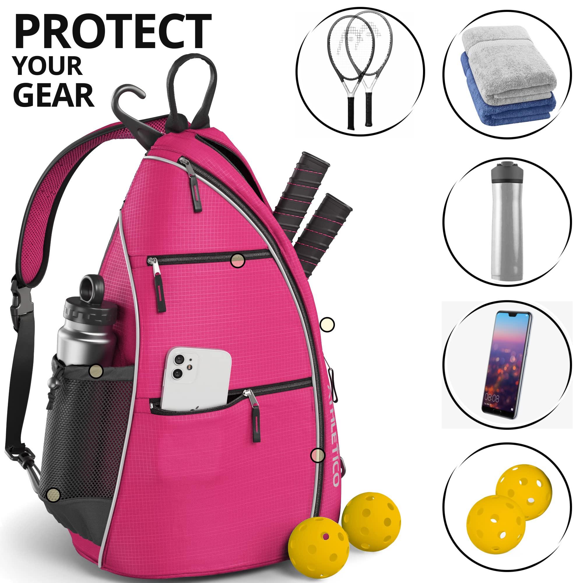 Athletico Sling Bag - Crossbody Backpack for Pickleball, Tennis, Racketball, and Travel for Men and Women - Image 5