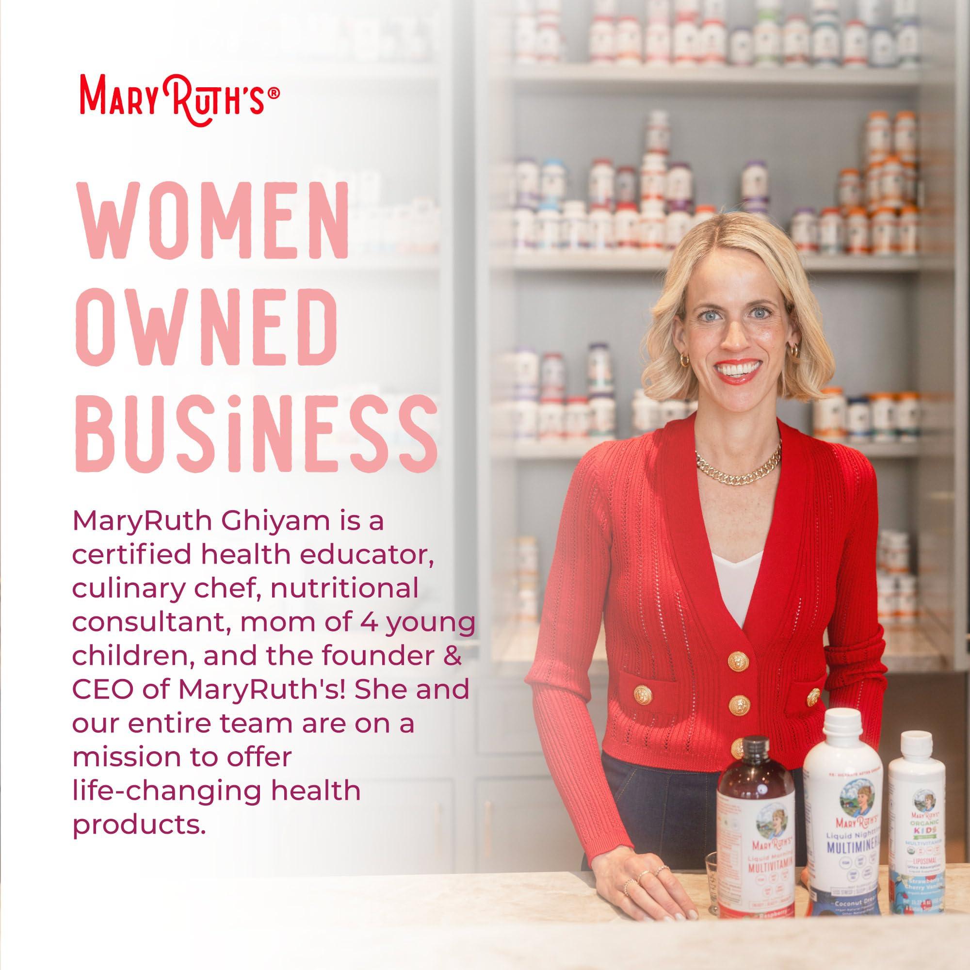 MaryRuth Organics Postnatal & Prenatal Vitamins for Women | Sugar Free | Womens Multivitamin for Pre-Conception, Pregnancy & Nursing | Ginger | Selenium | Folate | Vegan | Non-GMO | Gluten Free | 32oz - Image 8